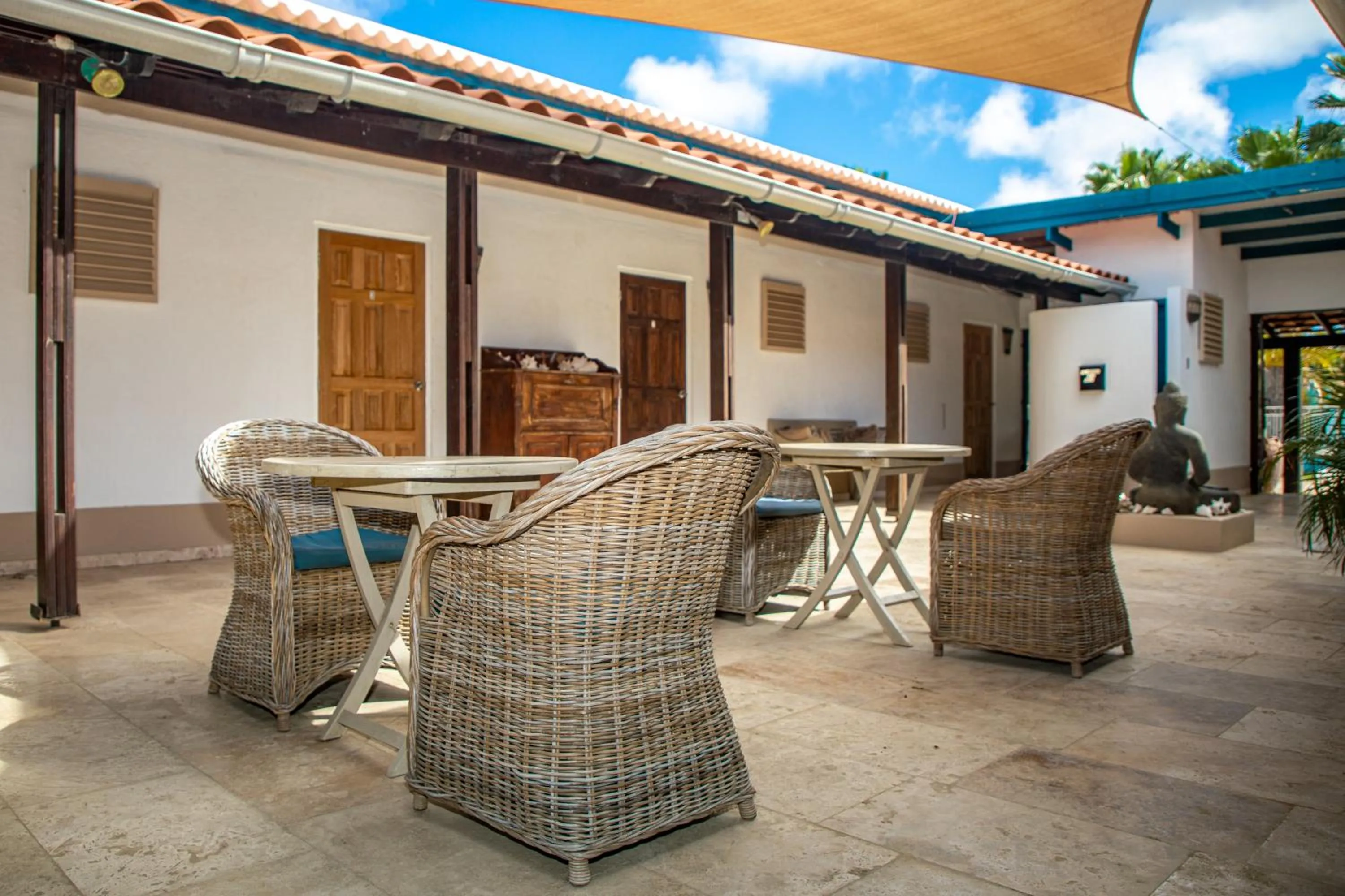 Patio in The Lodge Bonaire