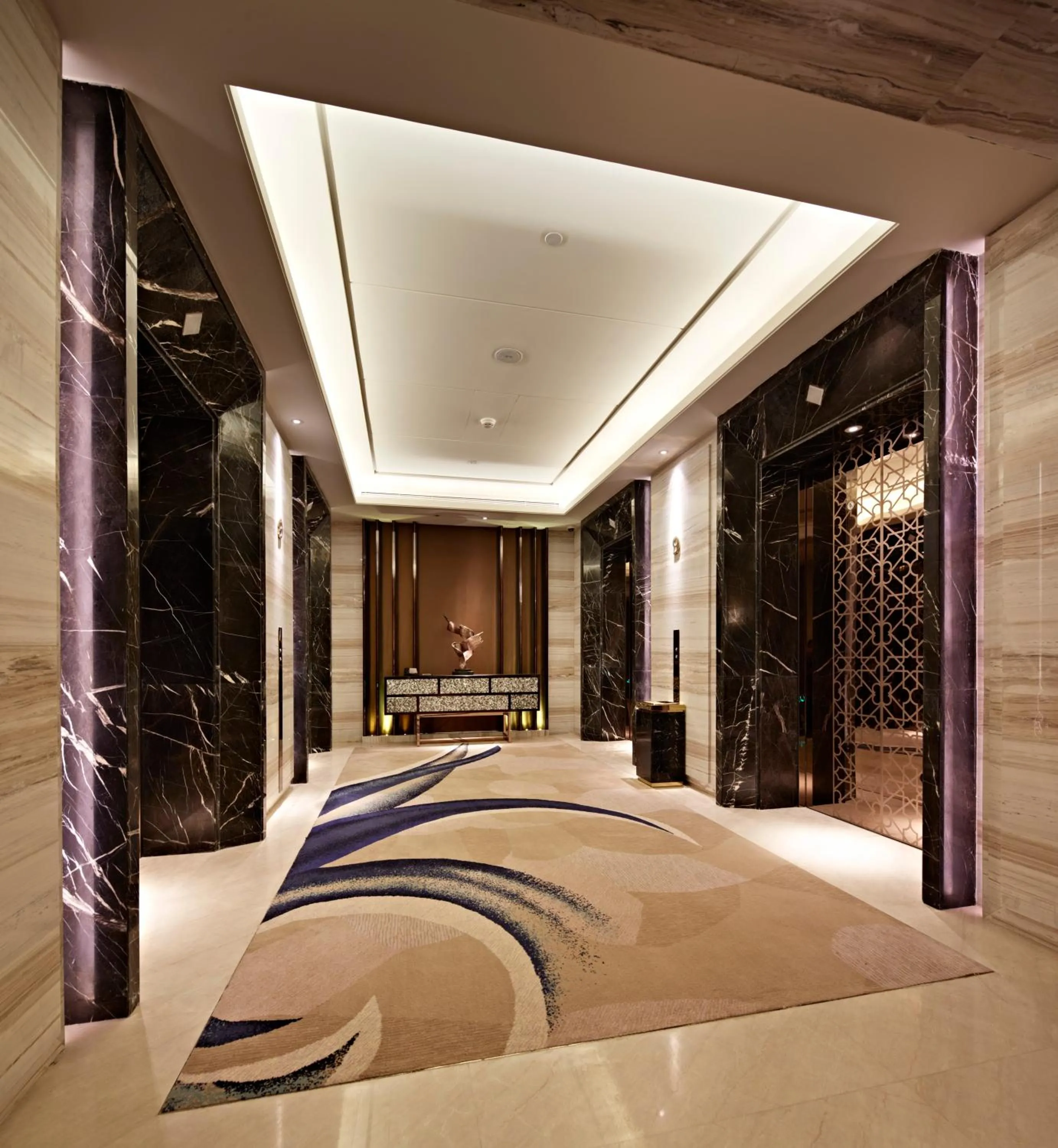 Decorative detail in Wanda Realm Yinchuan