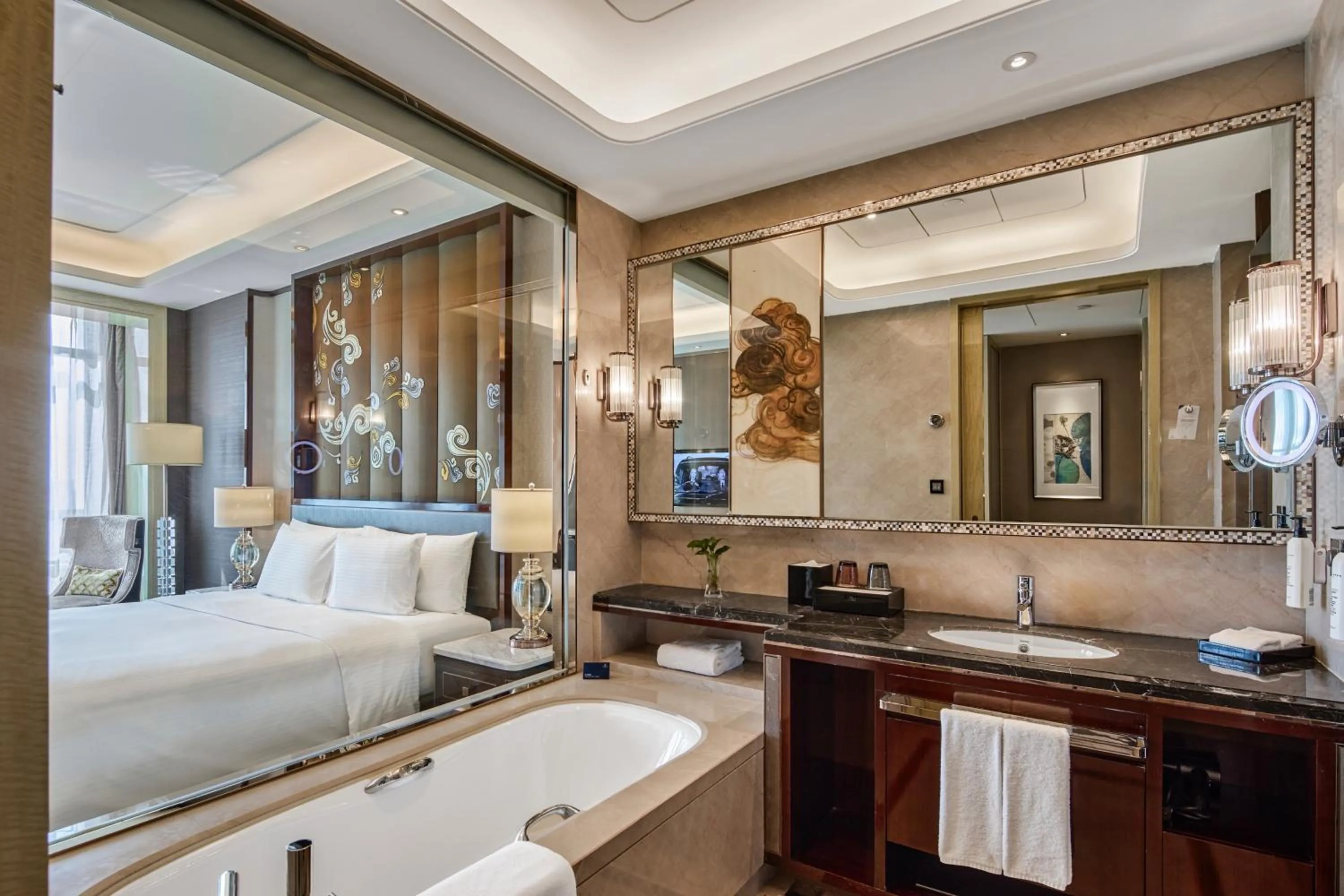 Bathroom in Wanda Realm Yinchuan