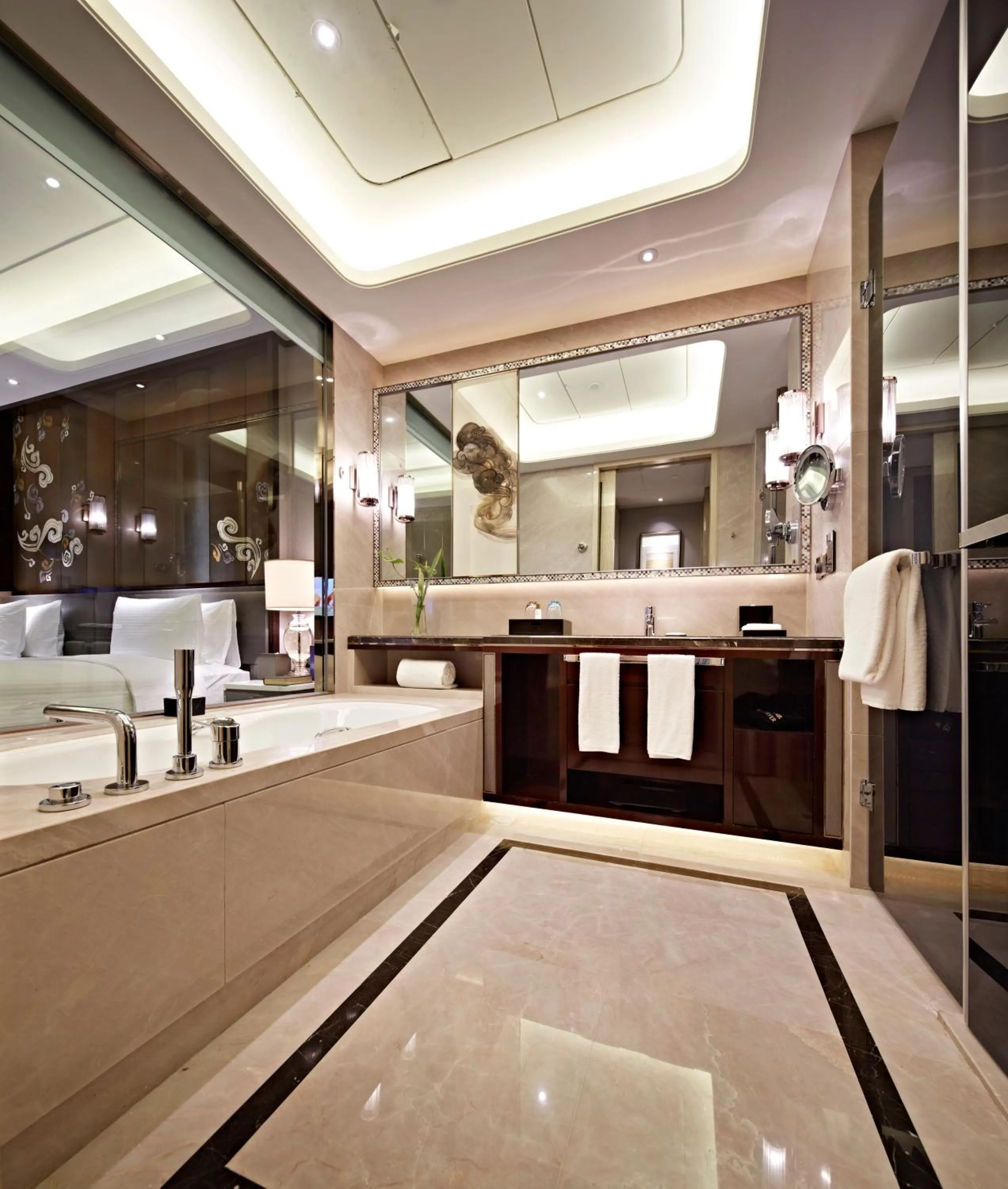 Bathroom in Wanda Realm Yinchuan