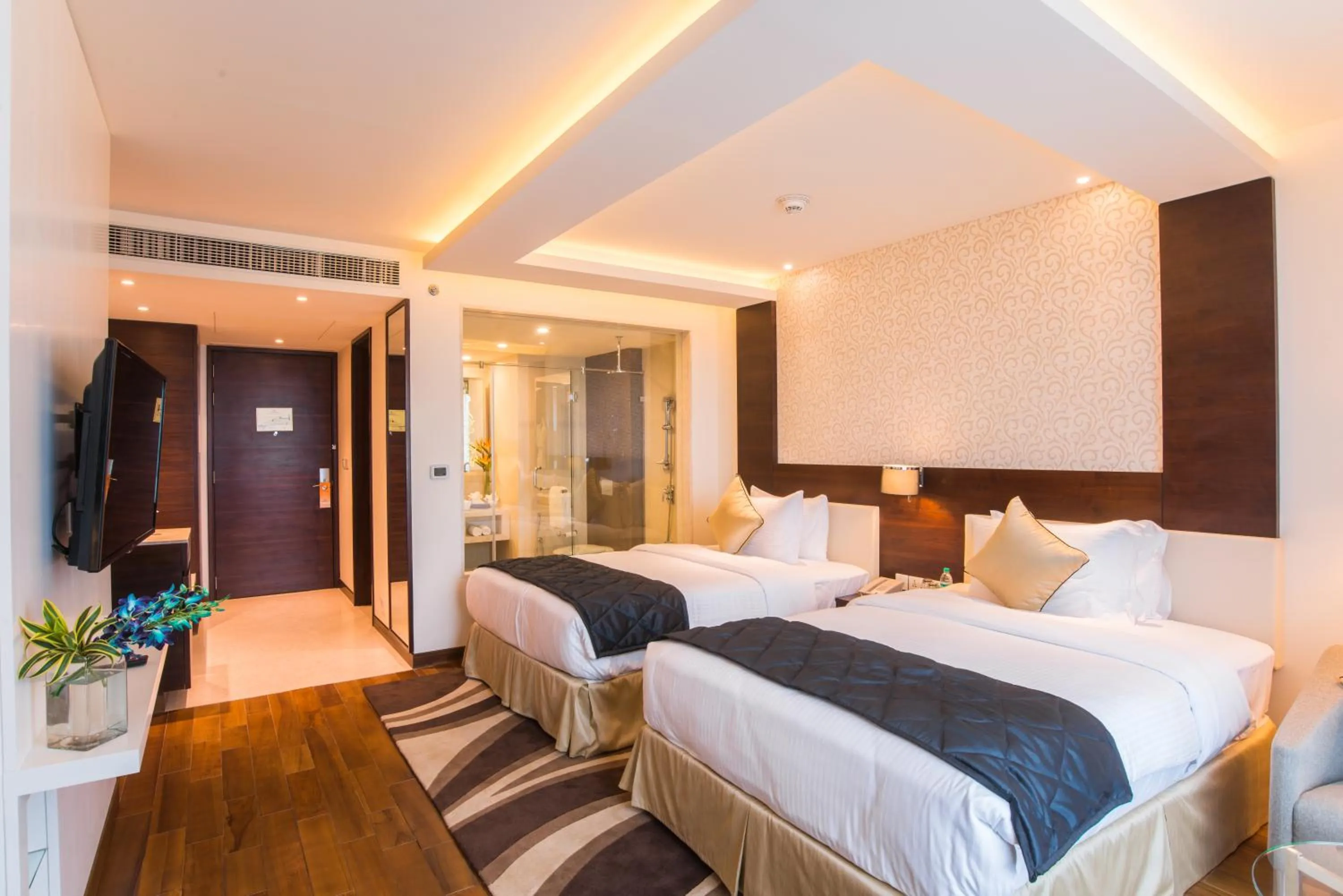 Bedroom, Bed in Howard Johnson By Wyndham, Hebbal, Bengaluru