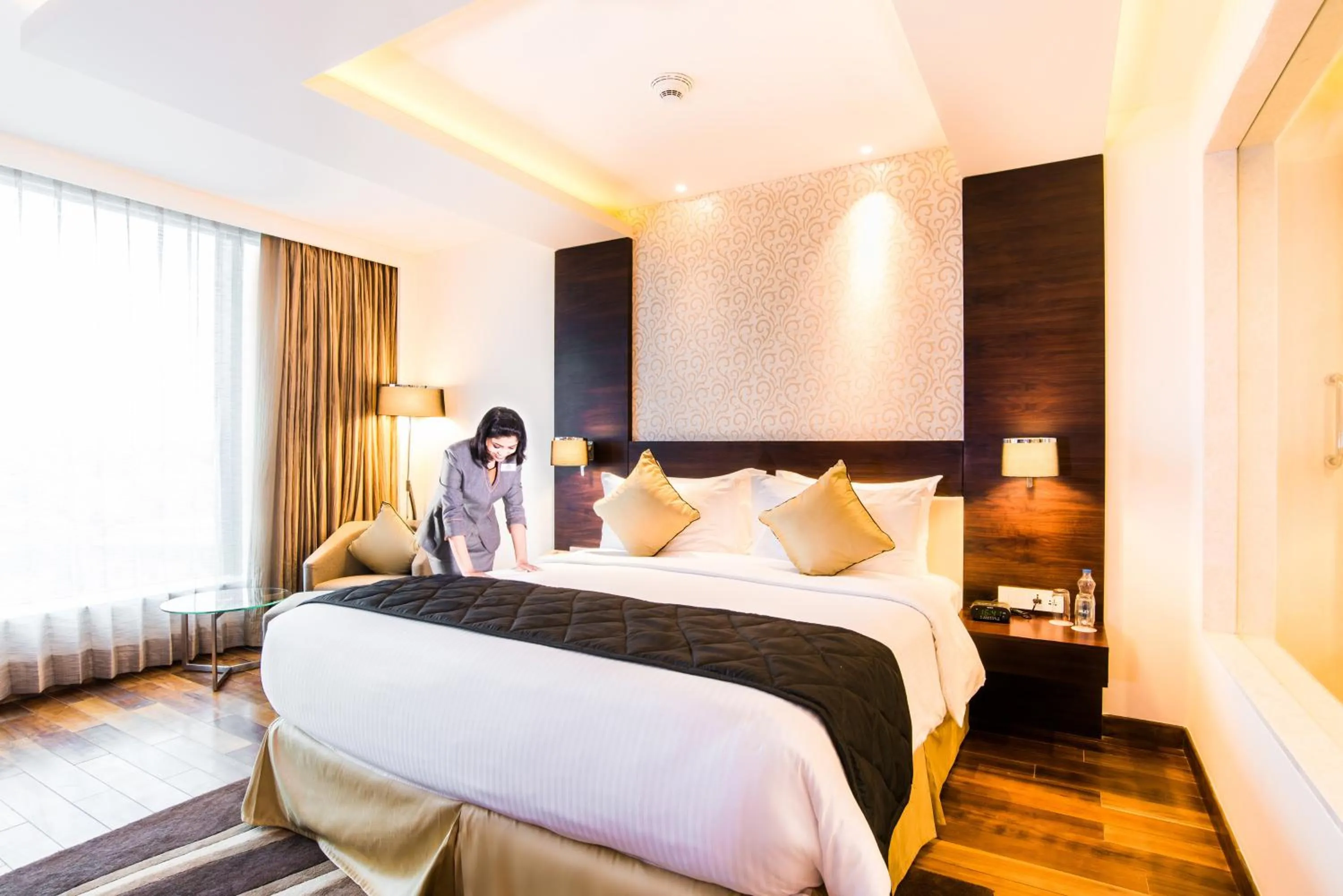 Bedroom, Bed in Howard Johnson By Wyndham, Hebbal, Bengaluru