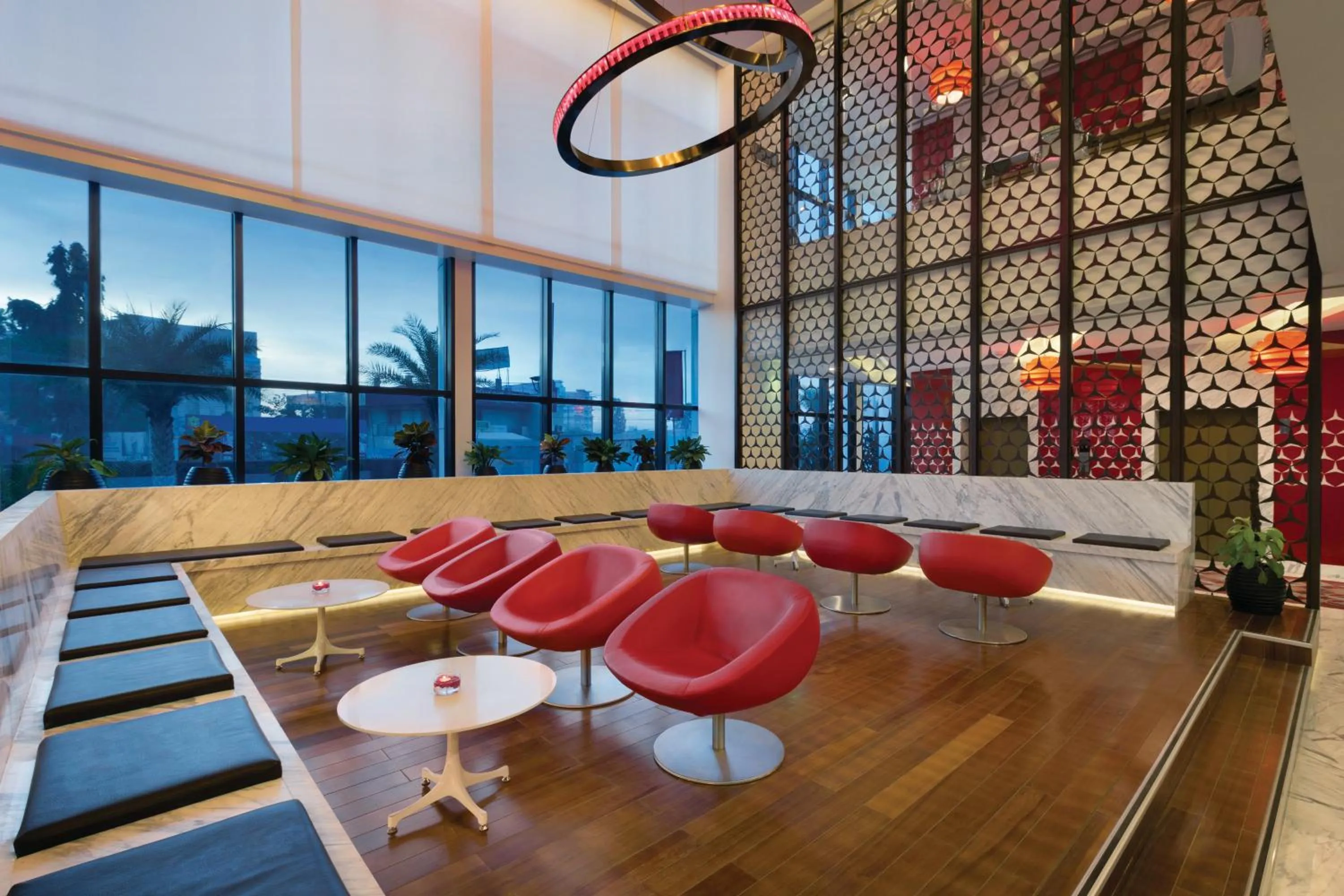 Lobby or reception in Howard Johnson By Wyndham, Hebbal, Bengaluru