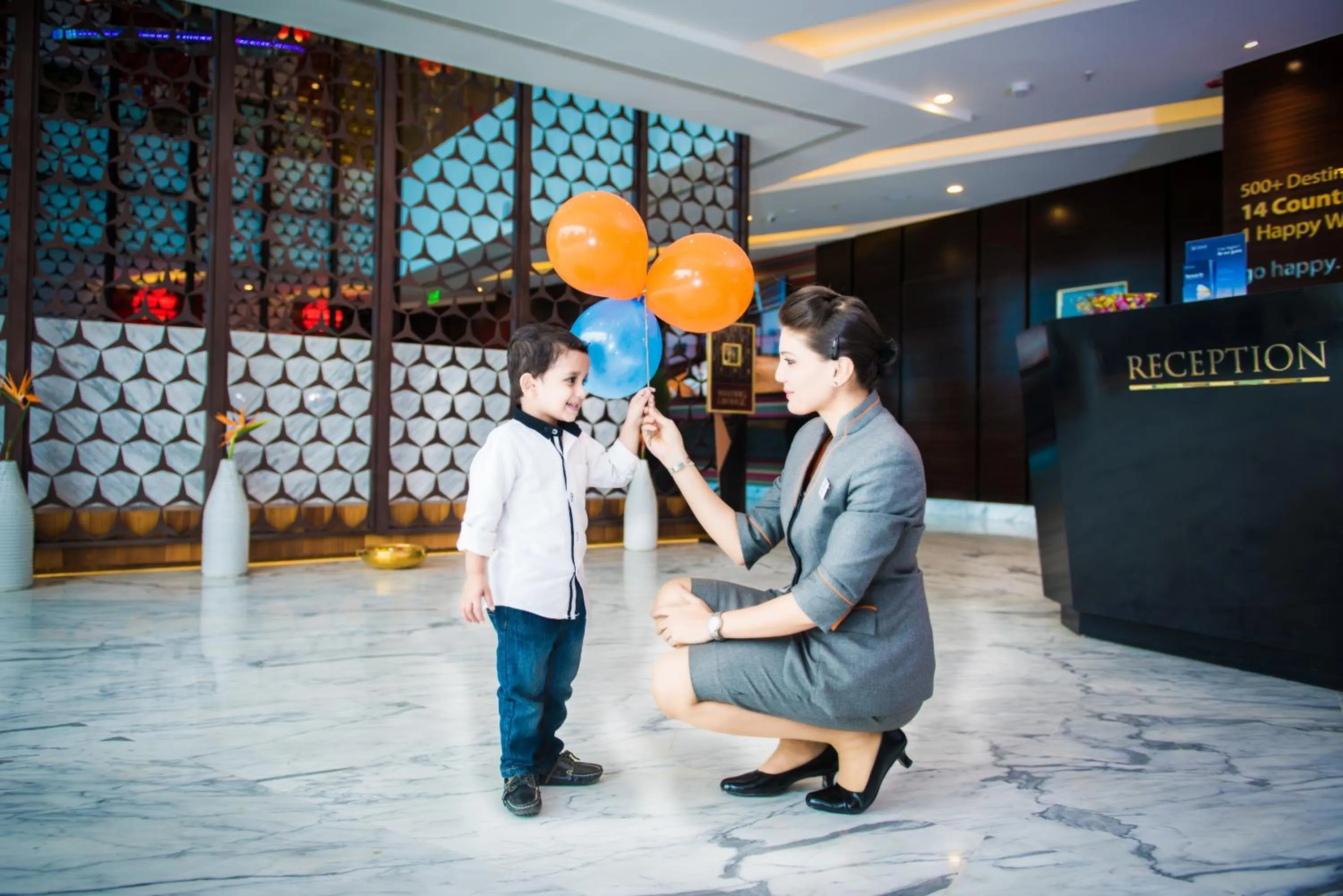 Lobby or reception in Howard Johnson By Wyndham, Hebbal, Bengaluru