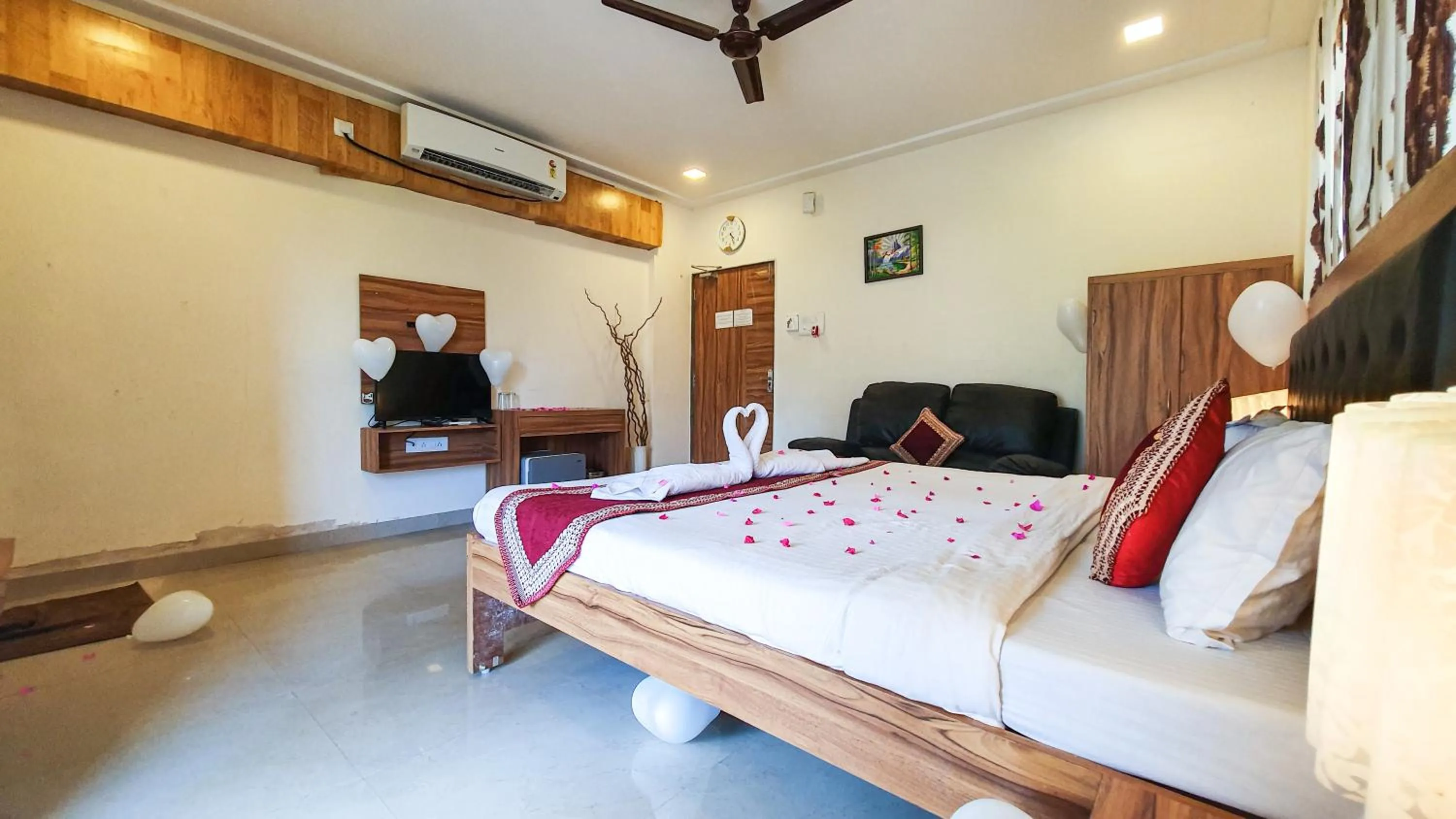 Bedroom, Bed in Rainforest Resort and Spa, Igatpuri -Nature's Luxury Awaits