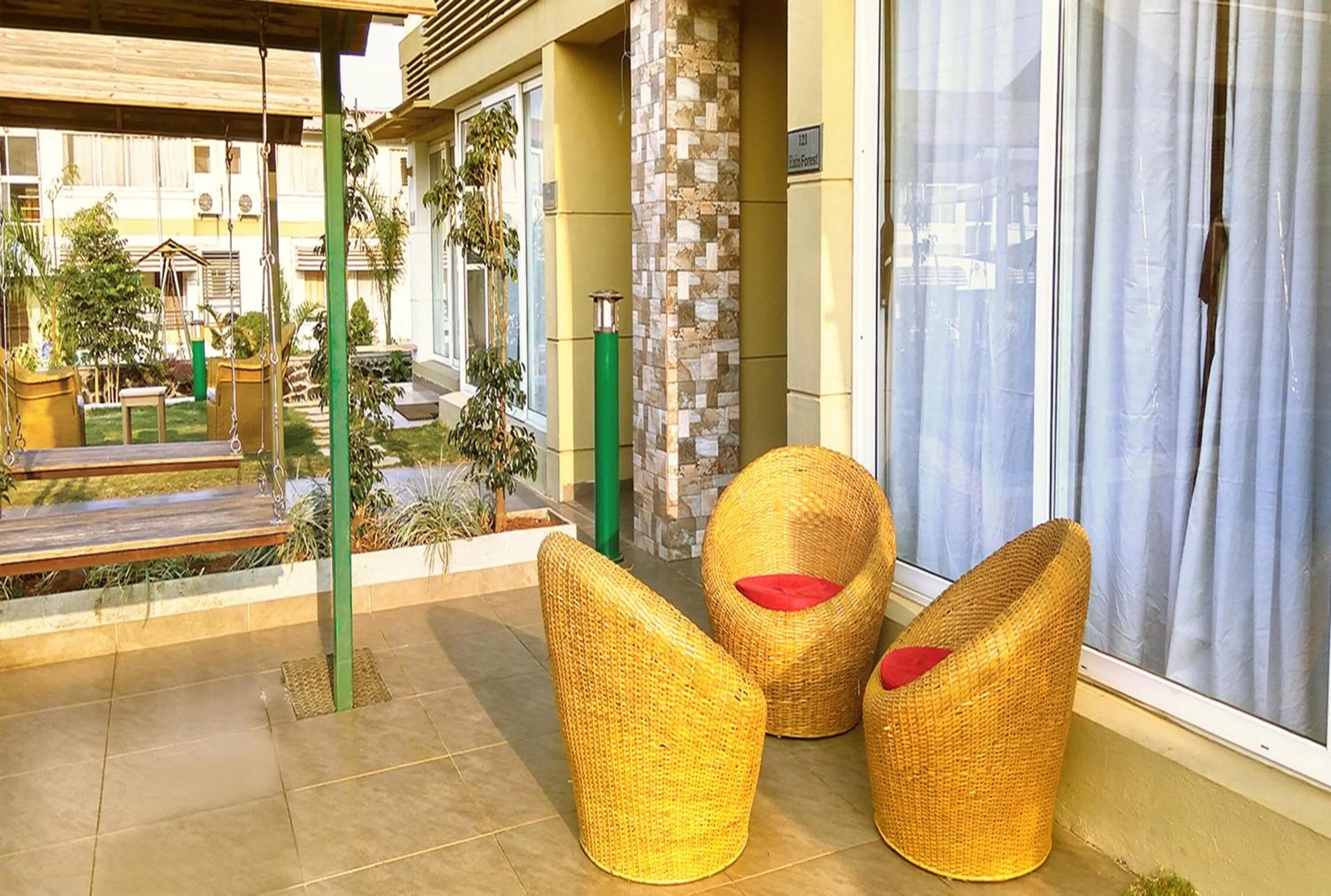 Balcony/Terrace in Rainforest Resort and Spa, Igatpuri -Nature's Luxury Awaits