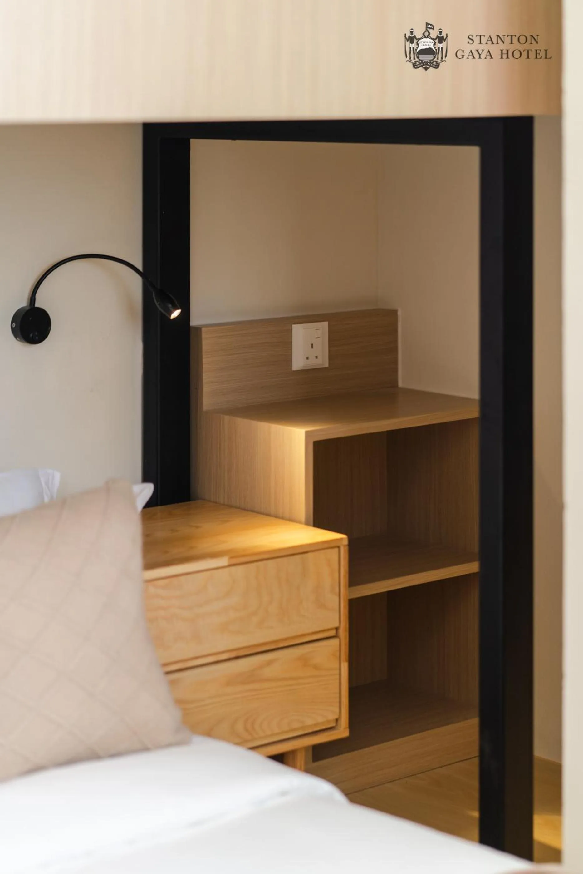 View (from property/room), Bed in Stanton Gaya Hotel