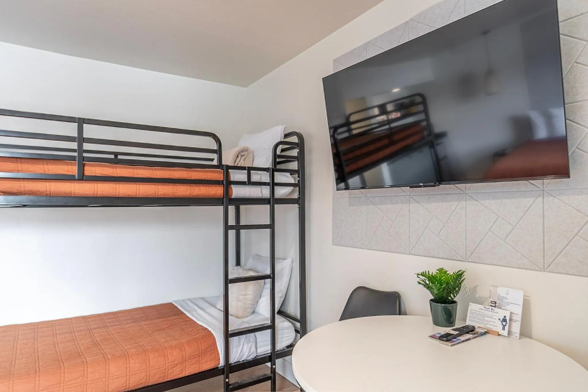 Bed in Casitas at Capitol Reef