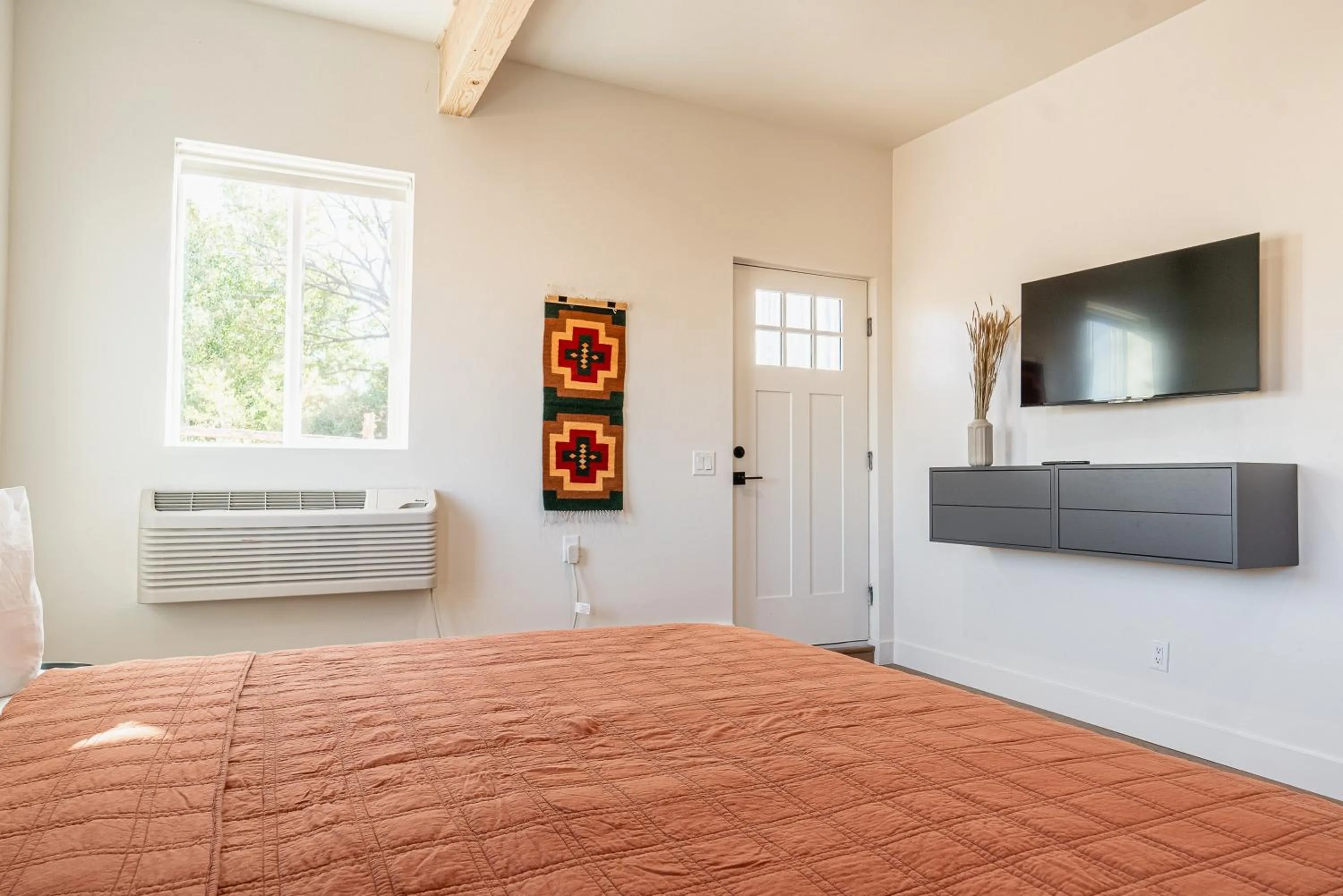 Bed in Casitas at Capitol Reef