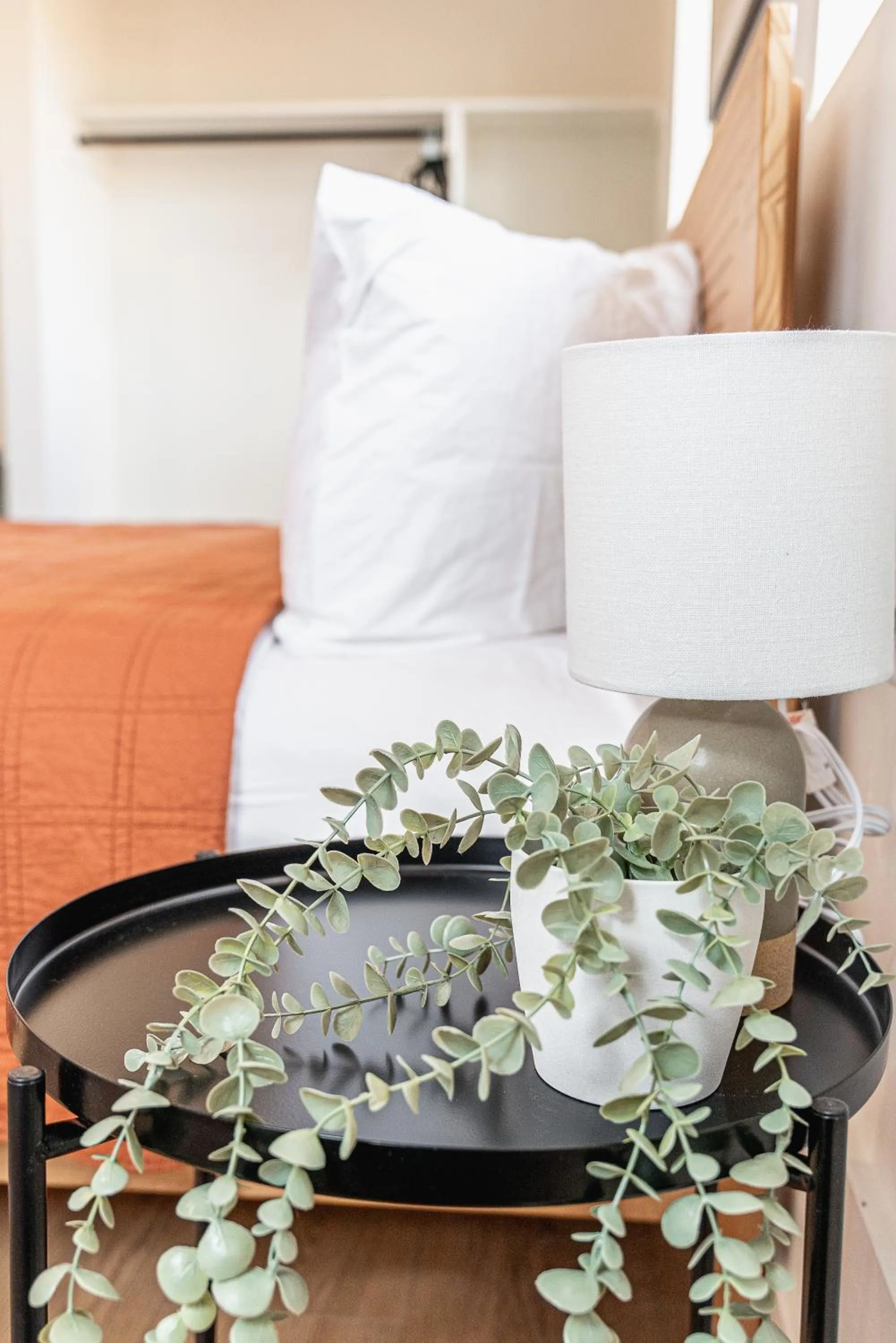 Bed in Casitas at Capitol Reef