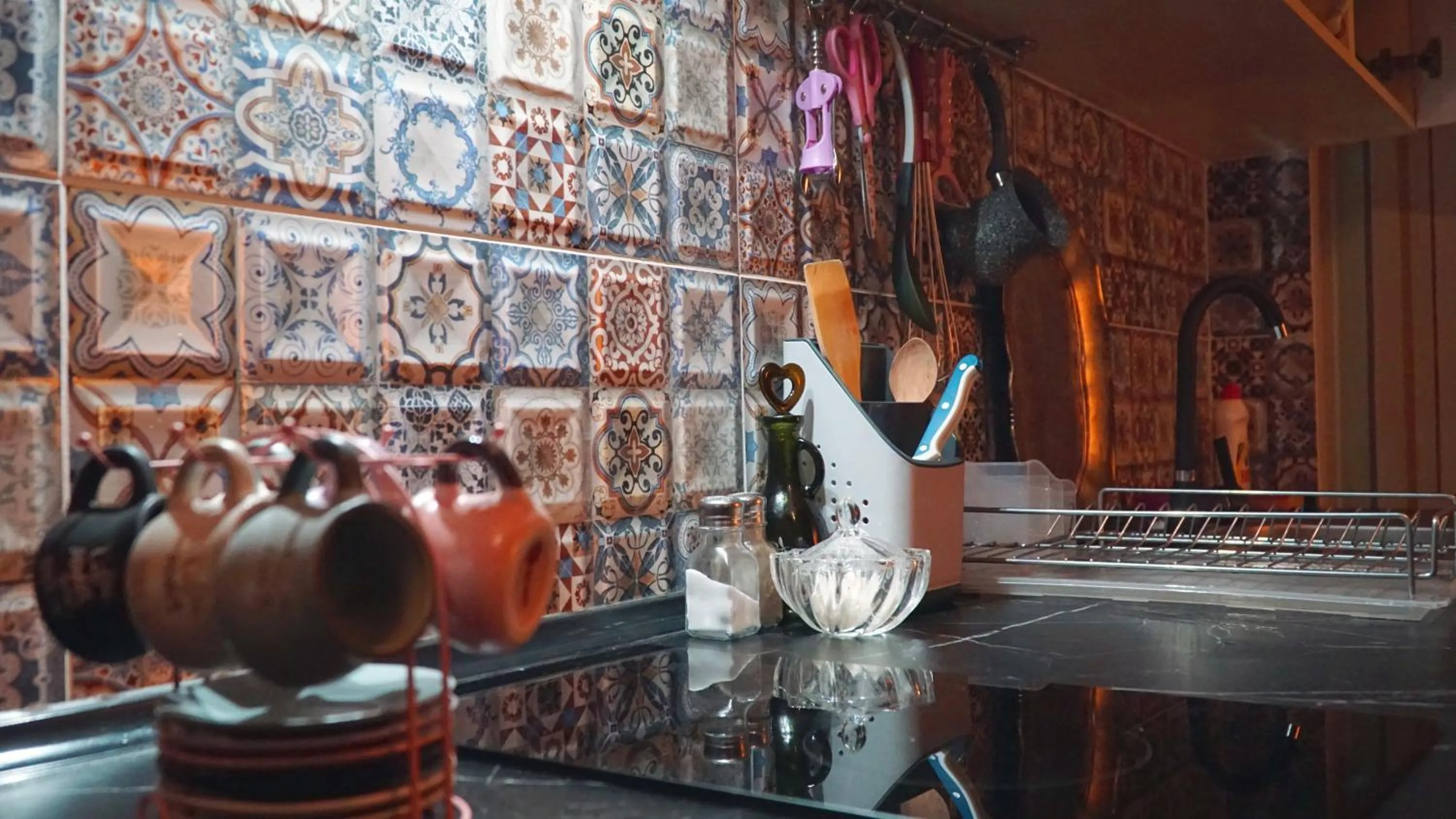 Kitchen or kitchenette in Ali Pasha Apartment