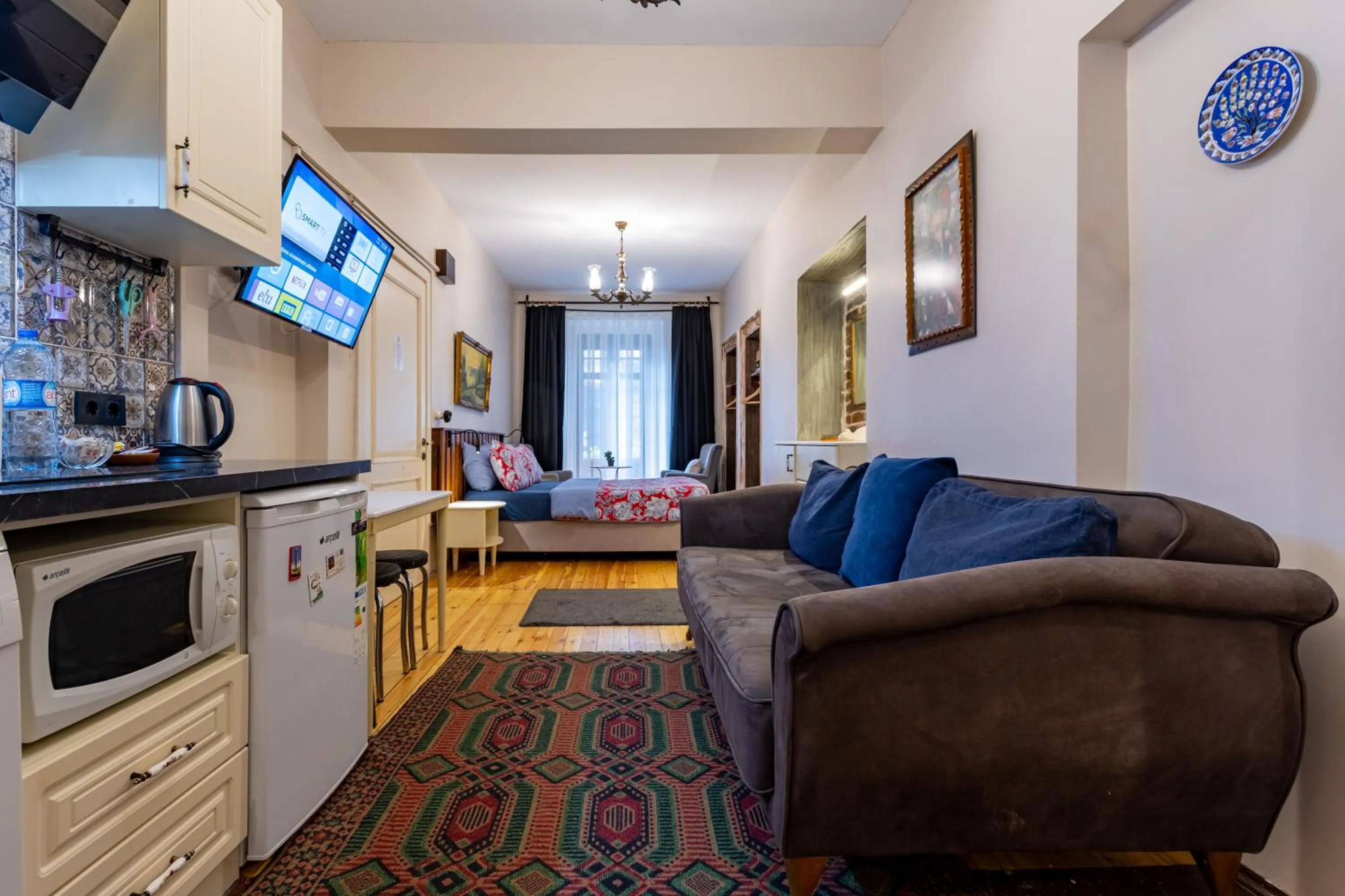 Seating area in Ali Pasha Apartment