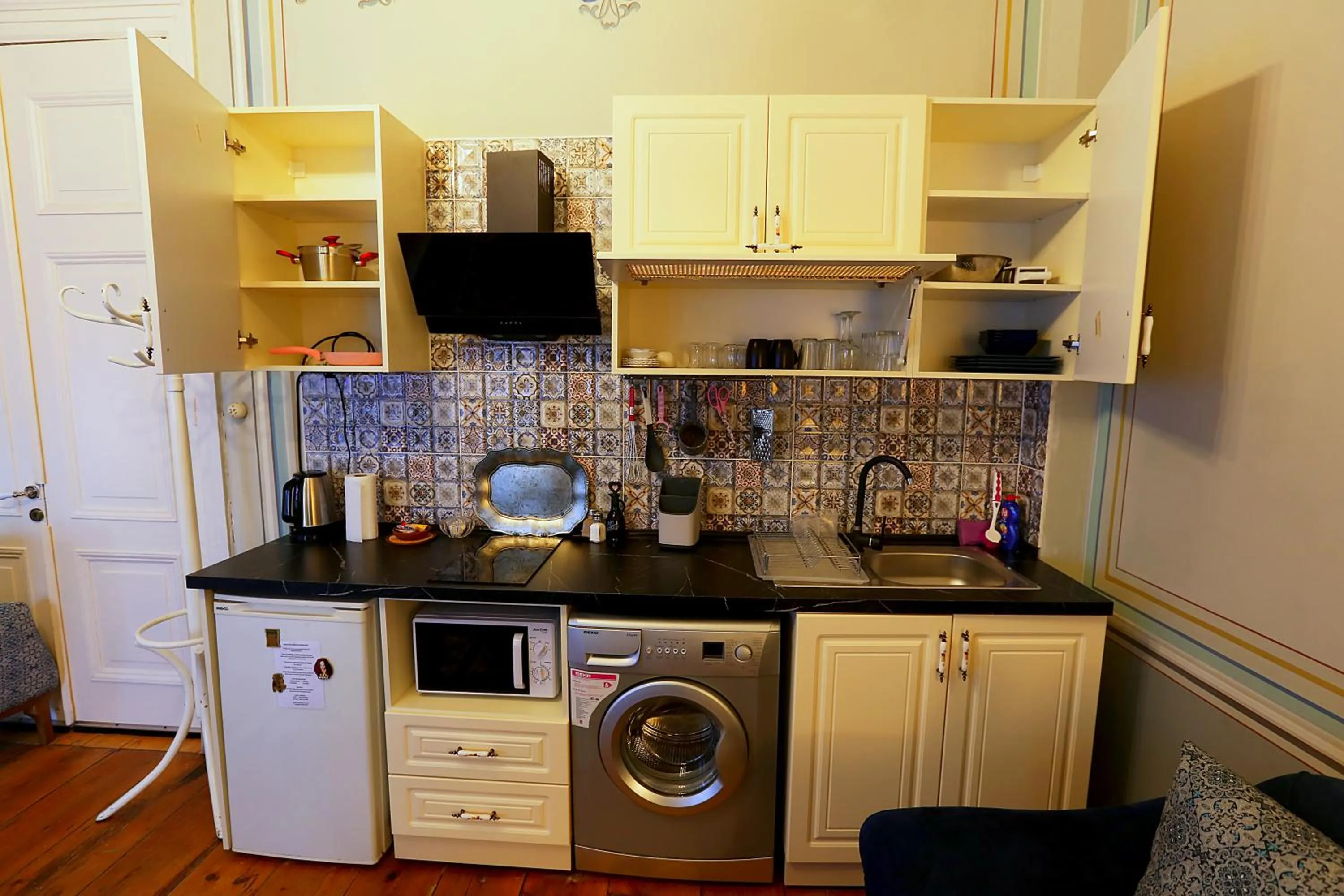 kitchen in Ali Pasha Apartment