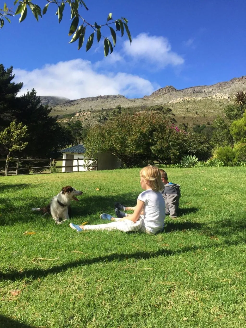 People in High Season Farm Luxury Cottages