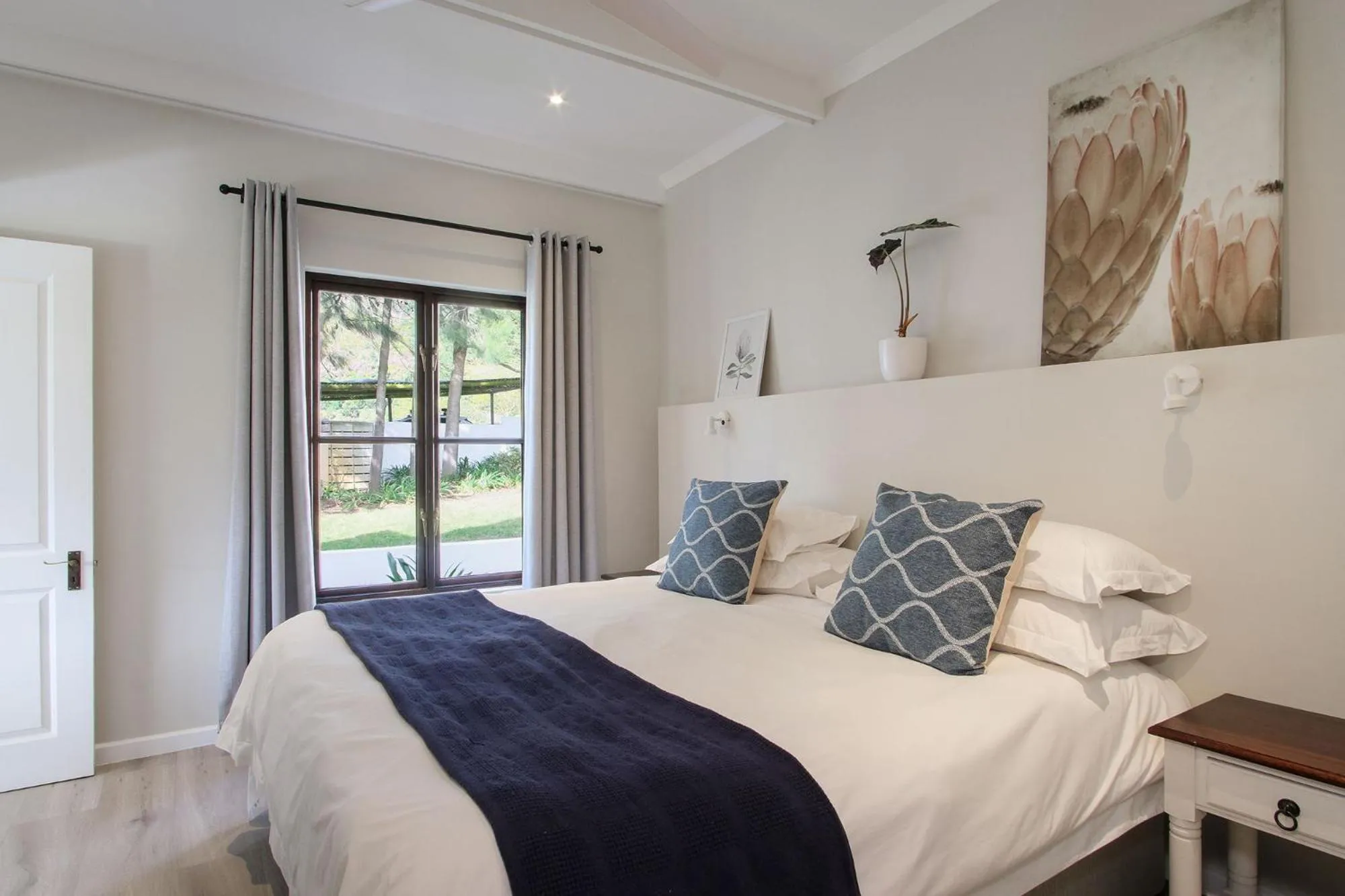 Bed in High Season Farm Luxury Cottages