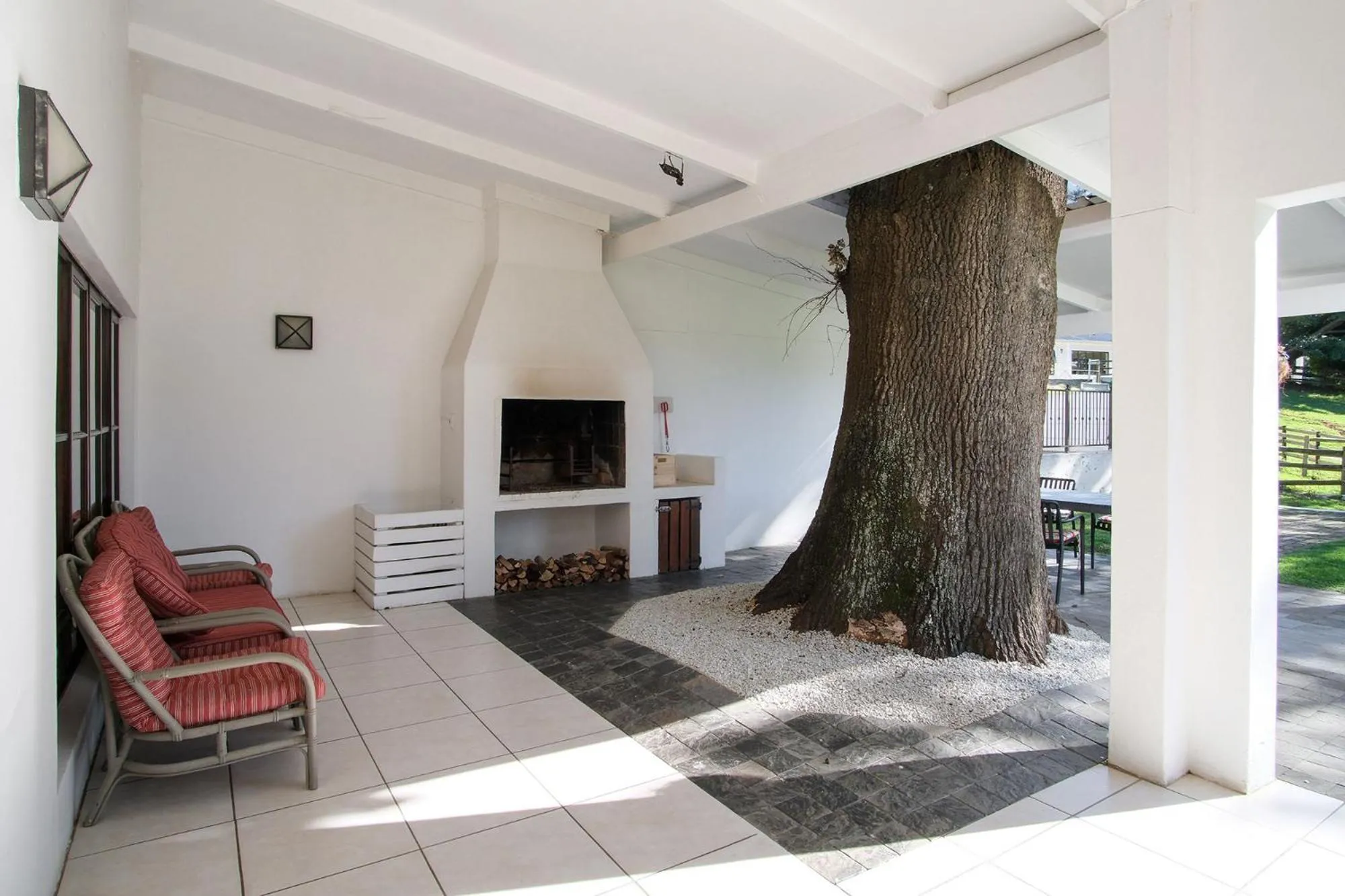 BBQ facilities in High Season Farm Luxury Cottages