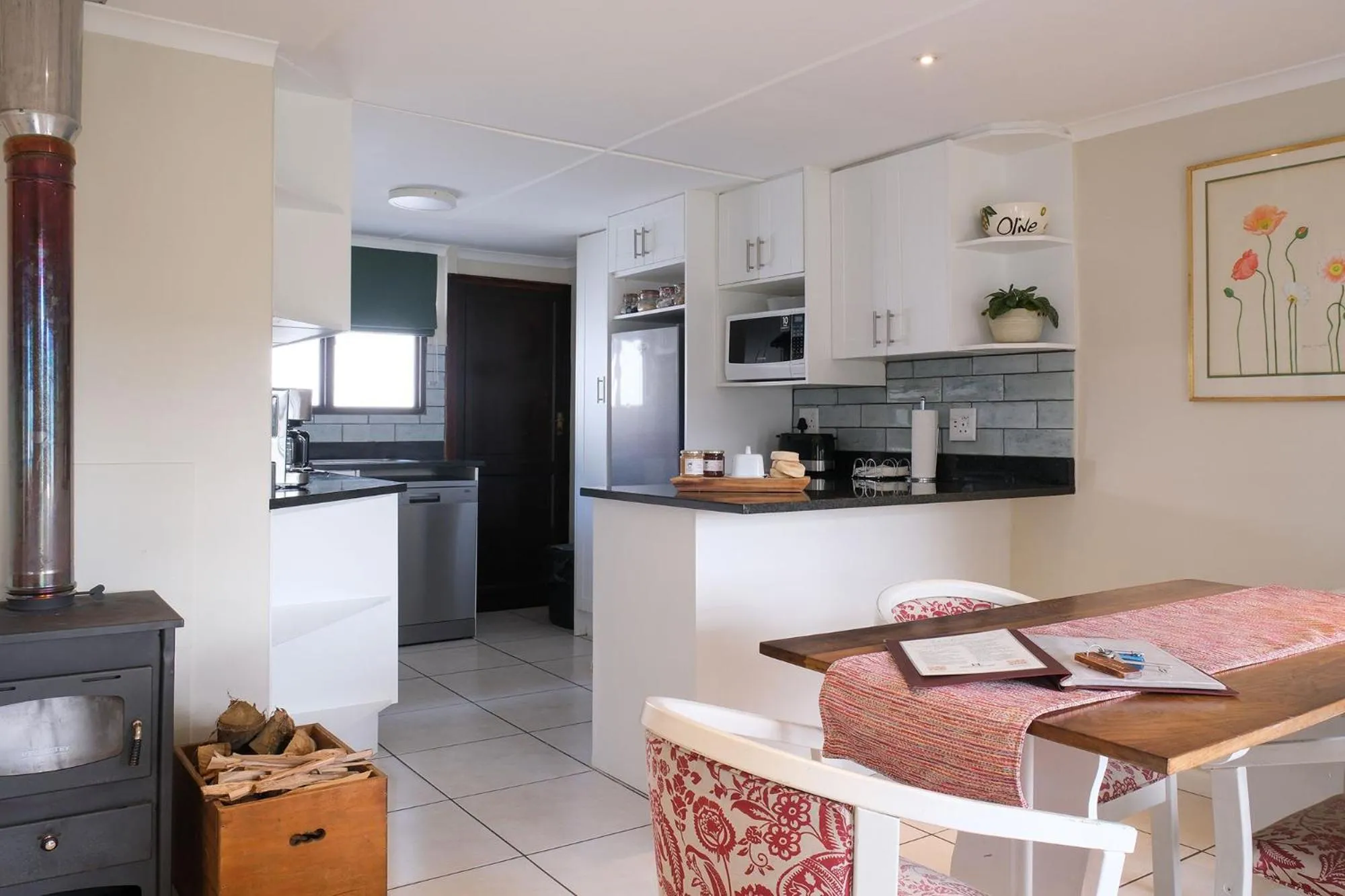 Dining area in High Season Farm Luxury Cottages