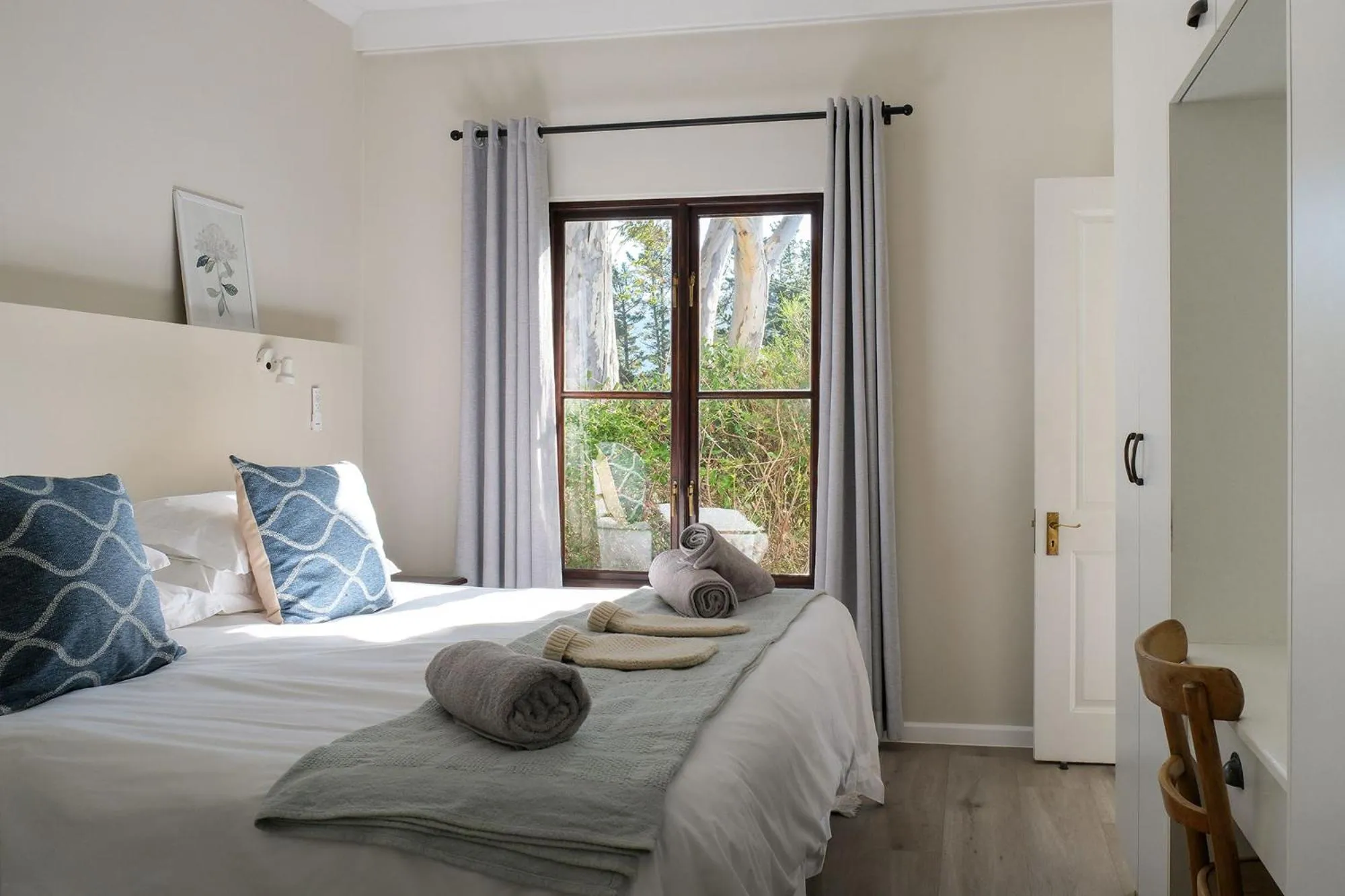 Bed in High Season Farm Luxury Cottages