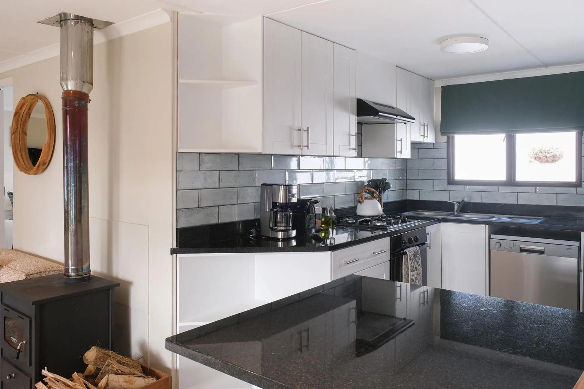kitchen in High Season Farm Luxury Cottages