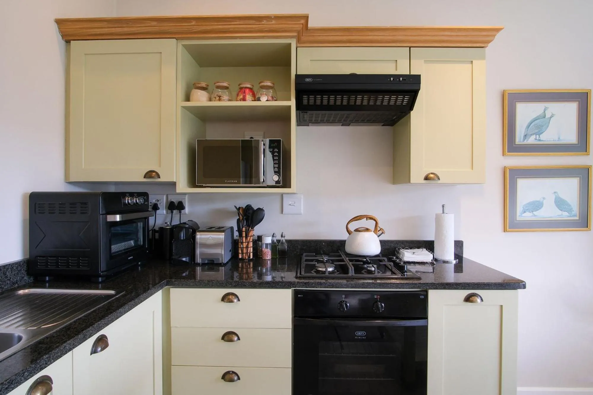 kitchen in High Season Farm Luxury Cottages