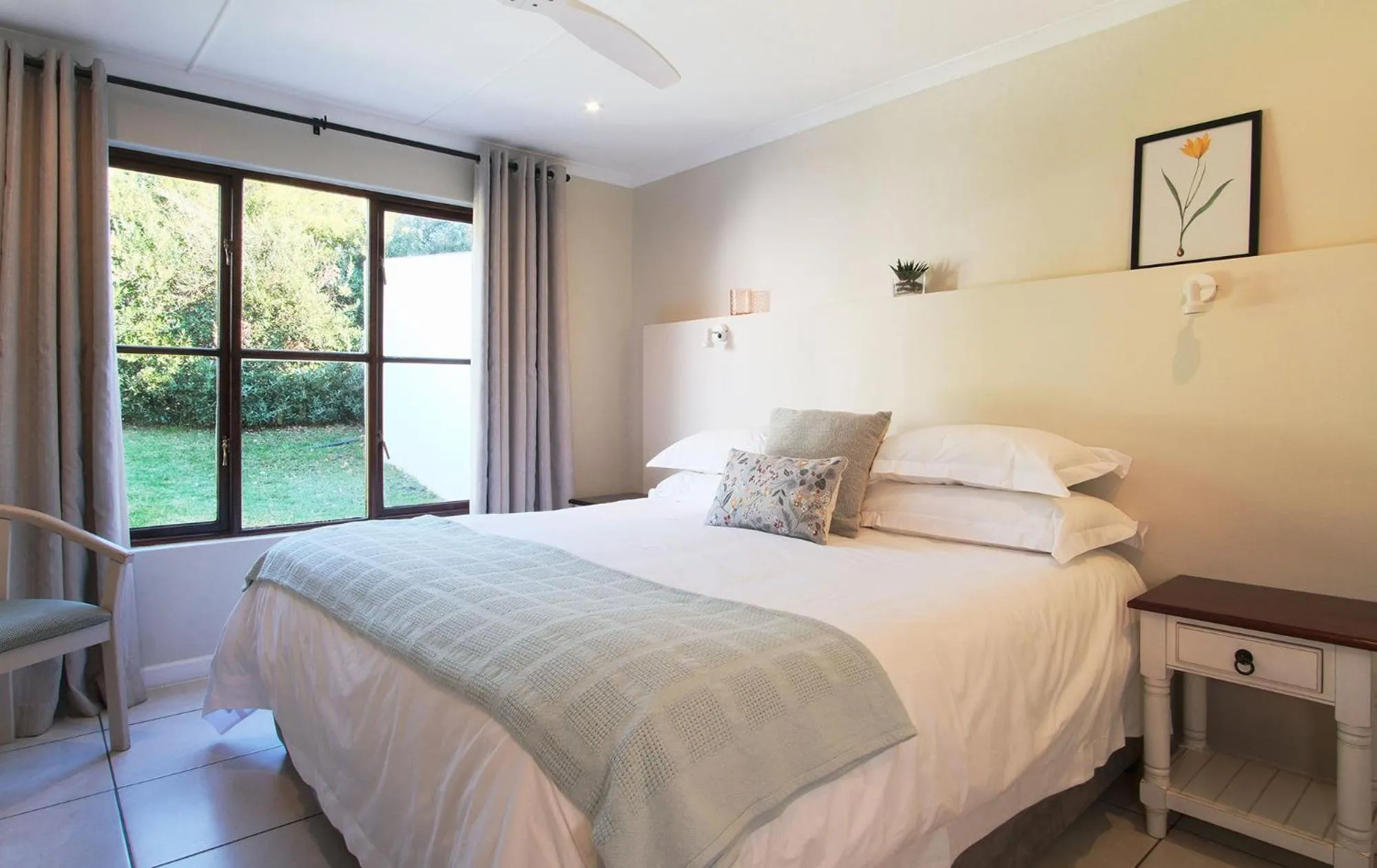 Bed in High Season Farm Luxury Cottages