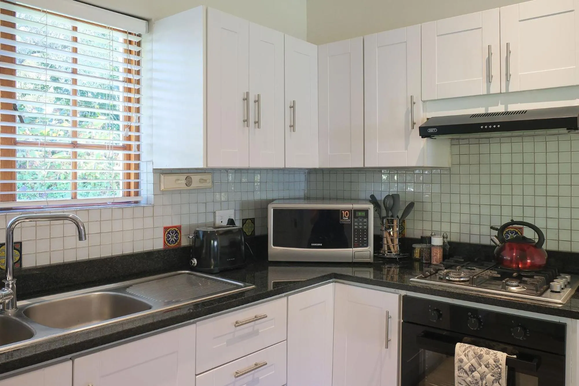 kitchen in High Season Farm Luxury Cottages
