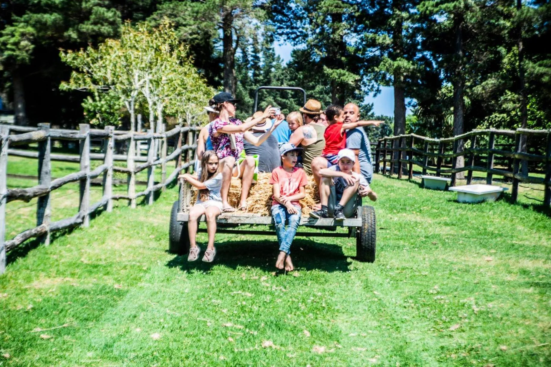 People in High Season Farm Luxury Cottages