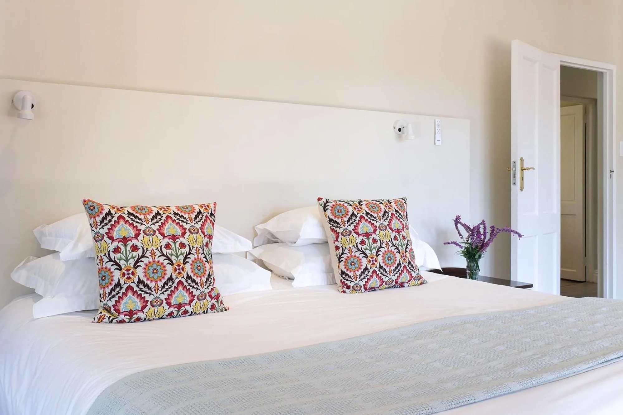 Bed in High Season Farm Luxury Cottages