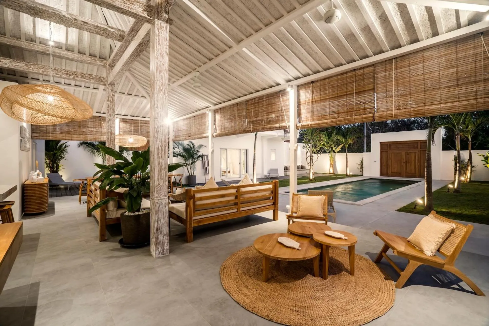 Living room in Villa Surga Julie by Alfred in Bali