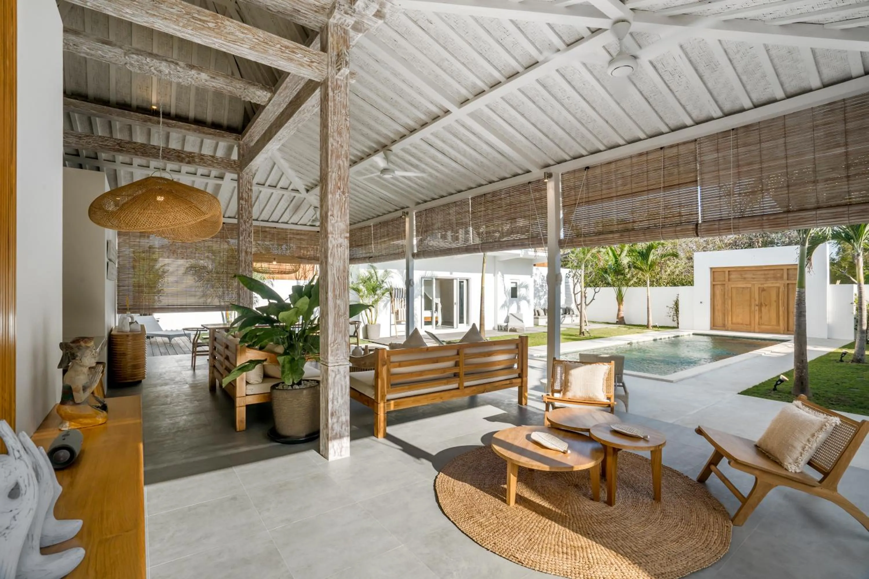 Living room in Villa Surga Julie by Alfred in Bali