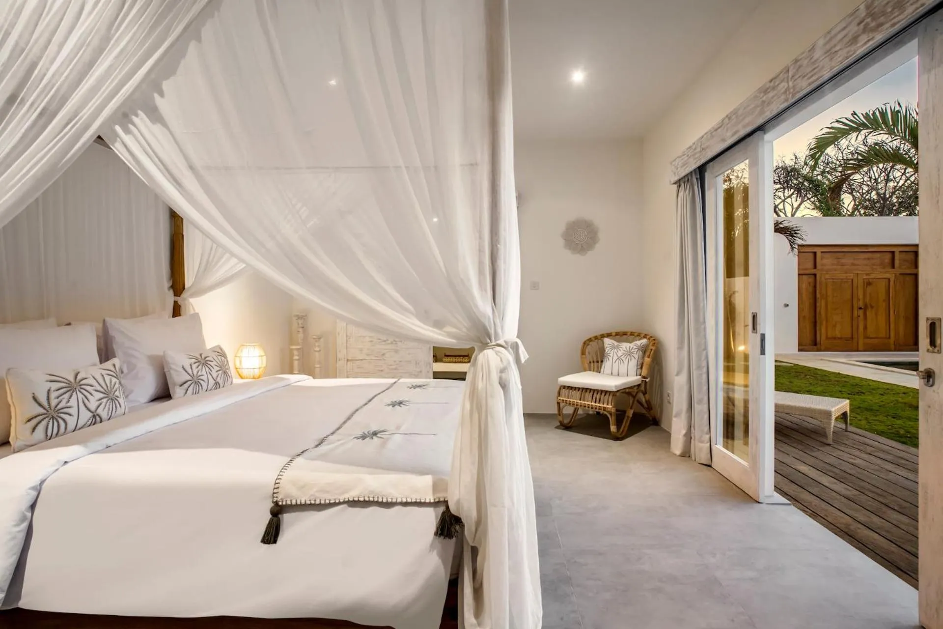 Bed in Villa Surga Julie by Alfred in Bali