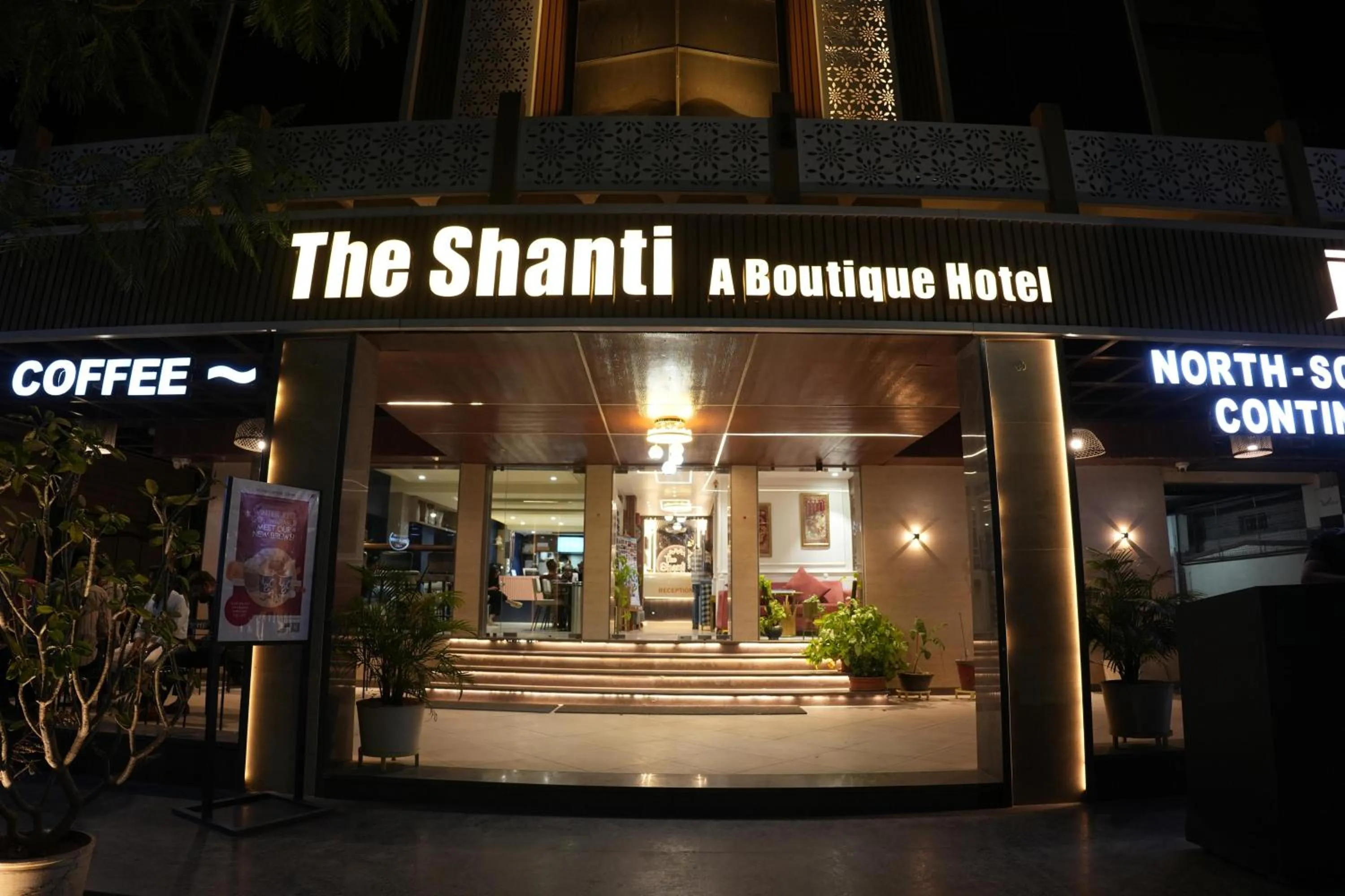 Facade/entrance in The Shanti A Boutique Hotel