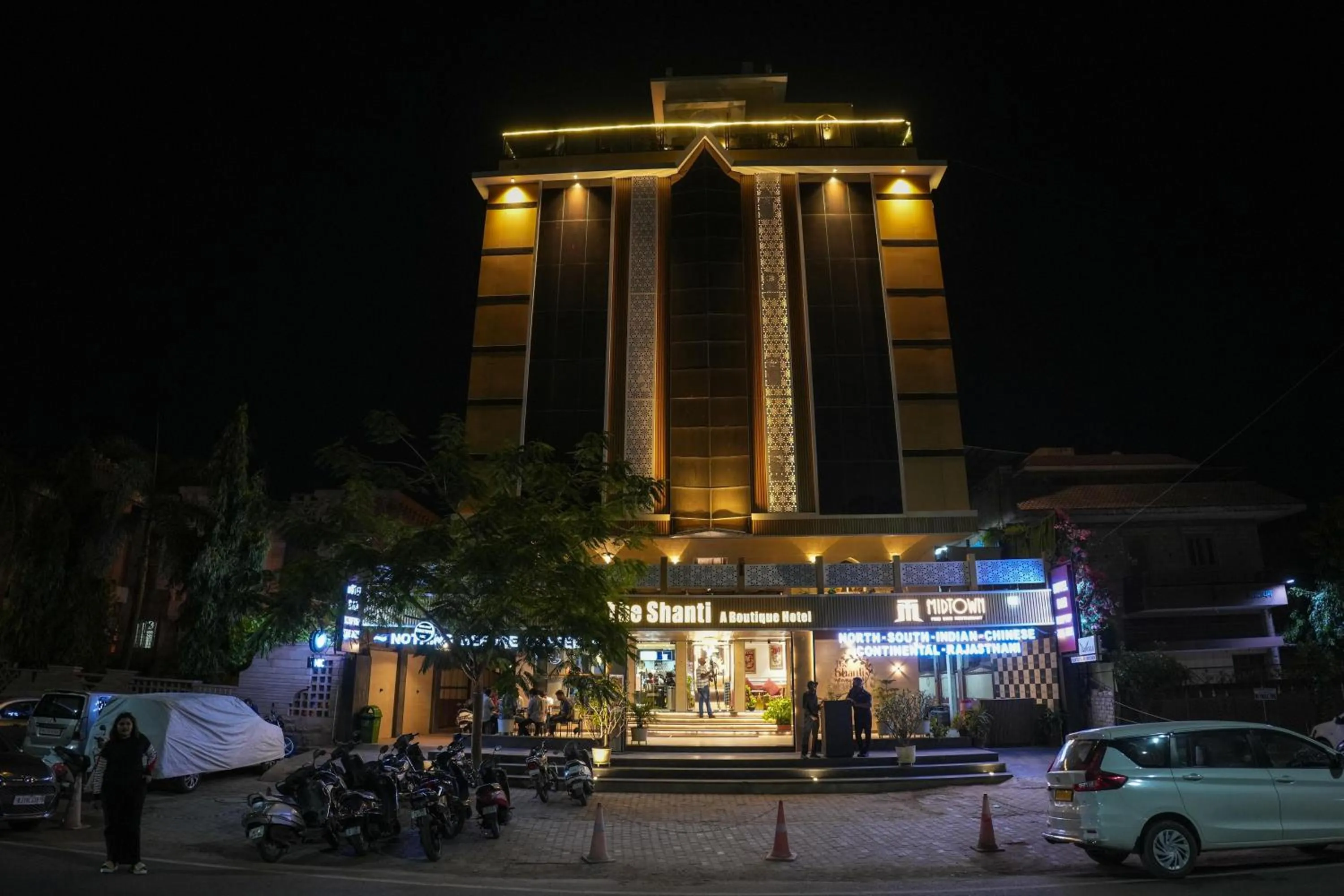 Facade/entrance in The Shanti A Boutique Hotel