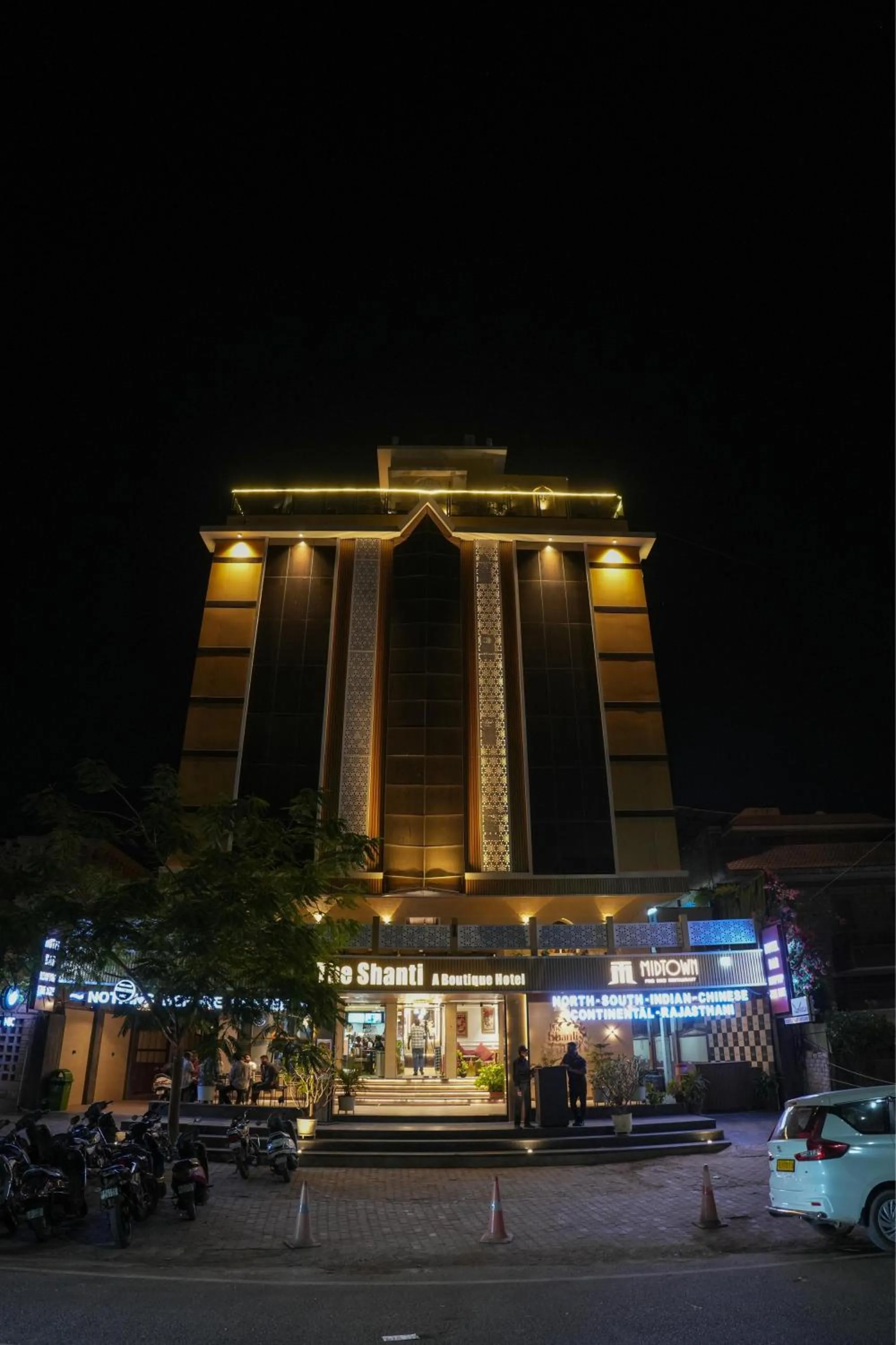 Facade/entrance in The Shanti A Boutique Hotel