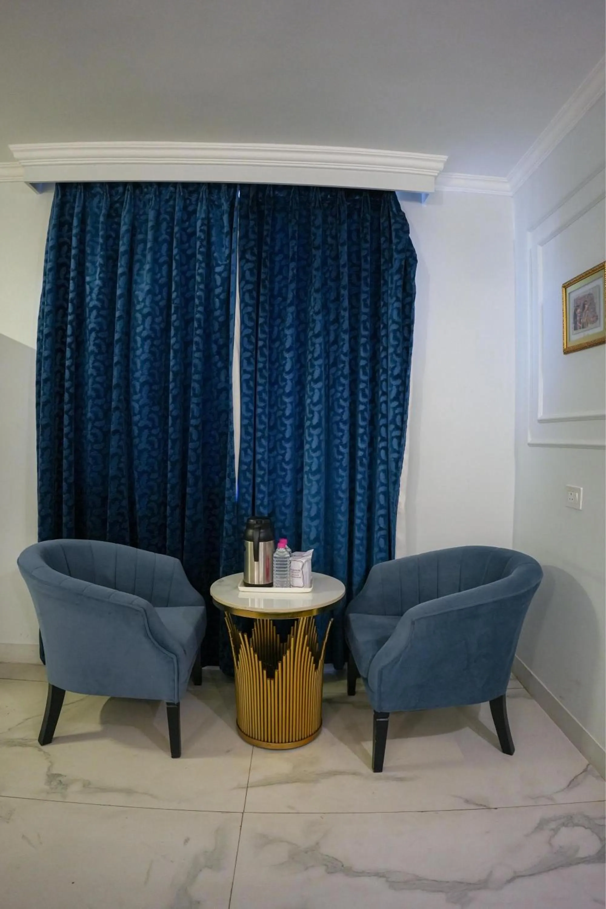 Seating area in The Shanti A Boutique Hotel