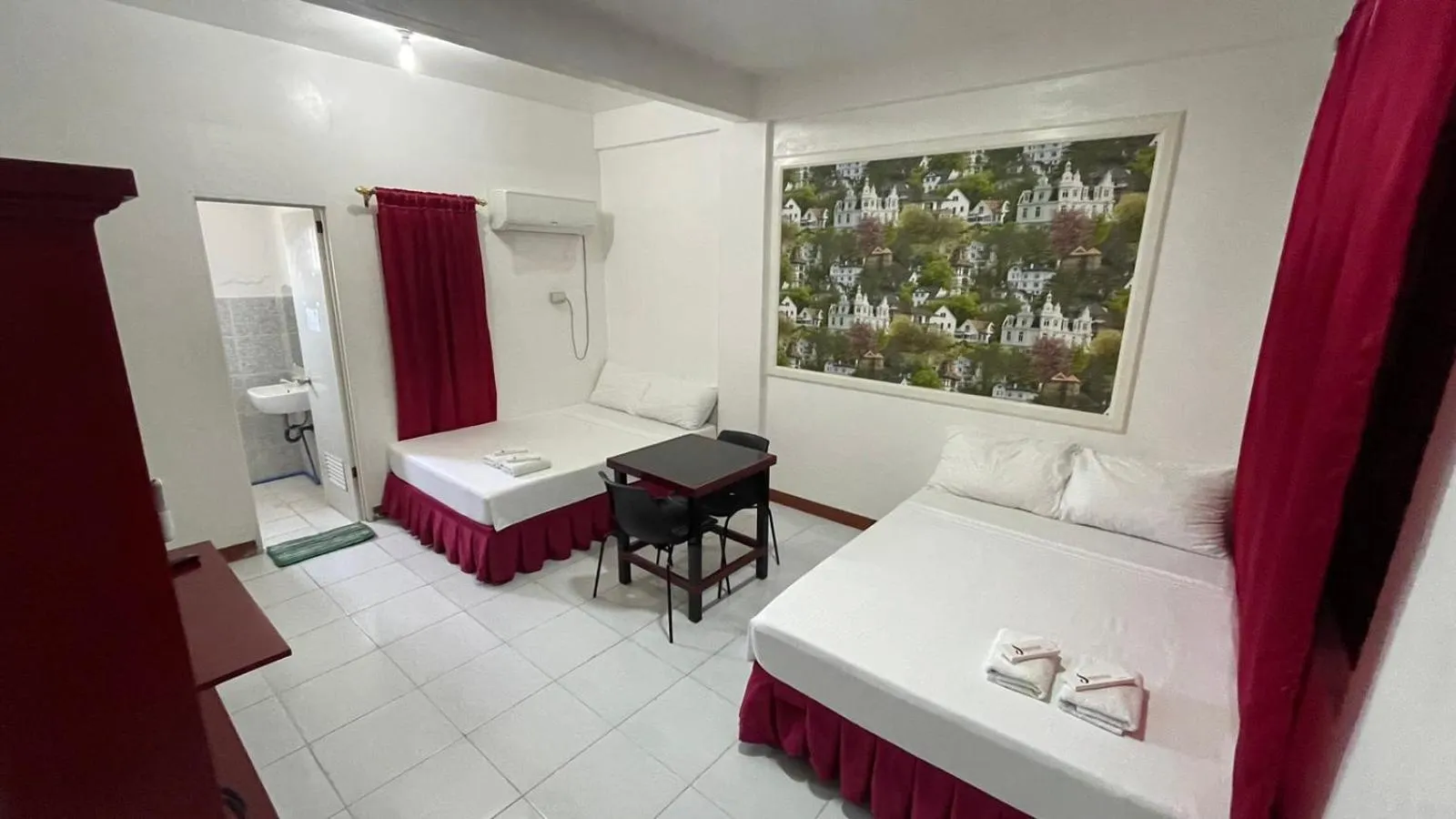 Bed in DESTINY'S PLACE HOTEL - STAY COOL THIS SUMMER! COLD ROOMS!! CHEAPEST RATE! NEAR ROBINSONs XENTRO MALL!!