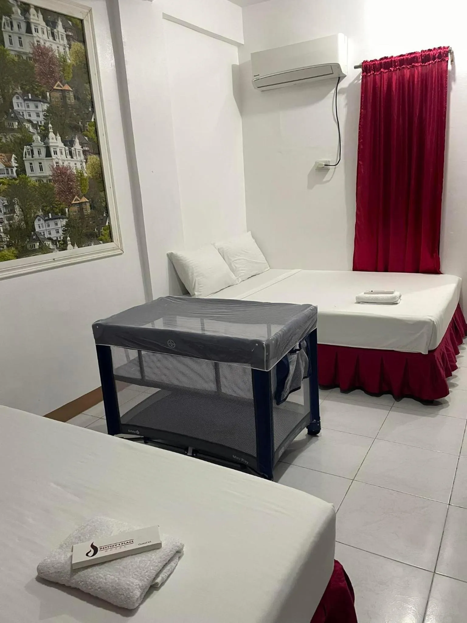 Bed in DESTINY'S PLACE HOTEL - STAY COOL THIS SUMMER! COLD ROOMS!! CHEAPEST RATE! NEAR ROBINSONs XENTRO MALL!!