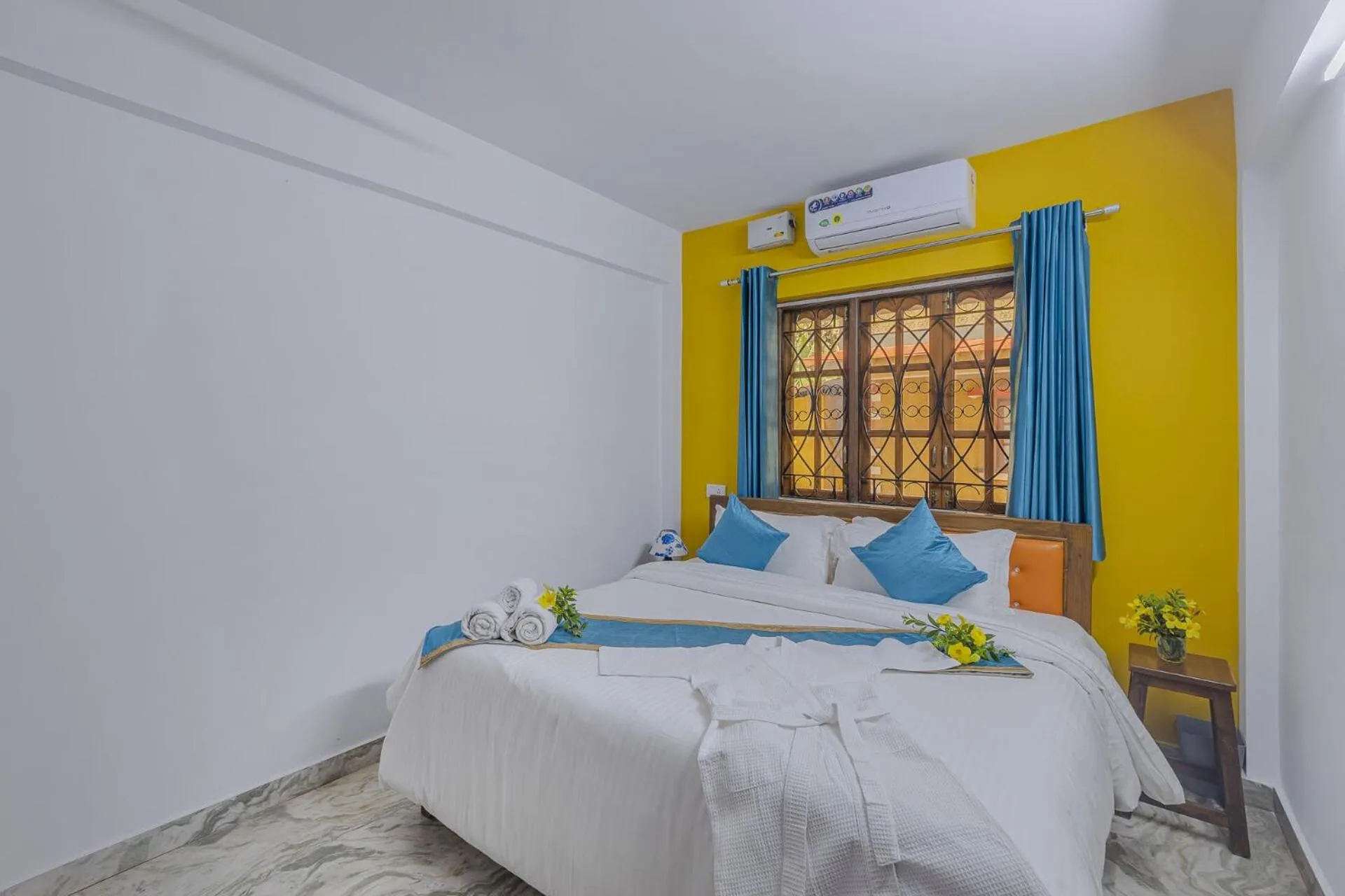 Bedroom, Bed in The Sequeira Goa