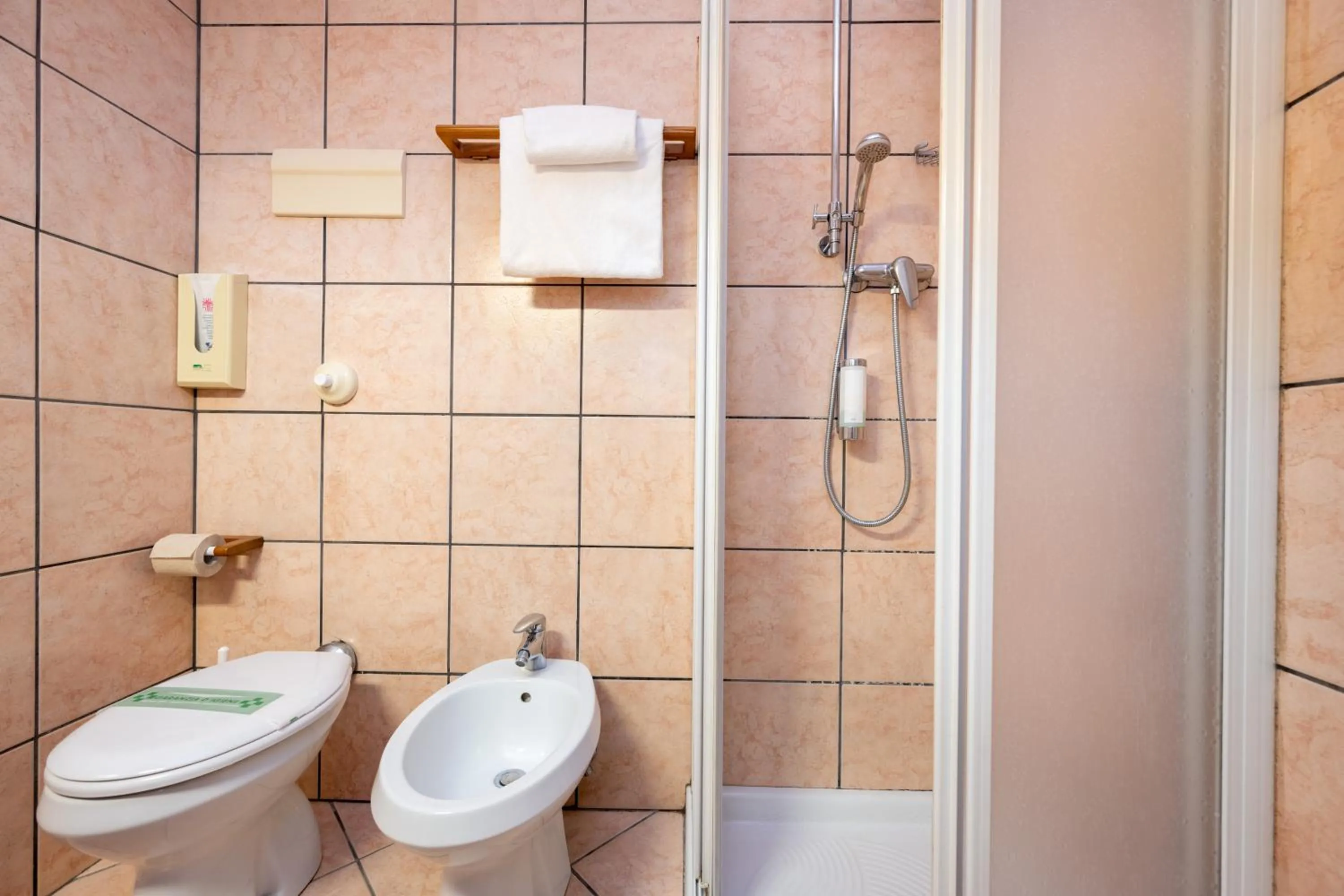 Shower in Camelia Rooms Venice Guesthouse
