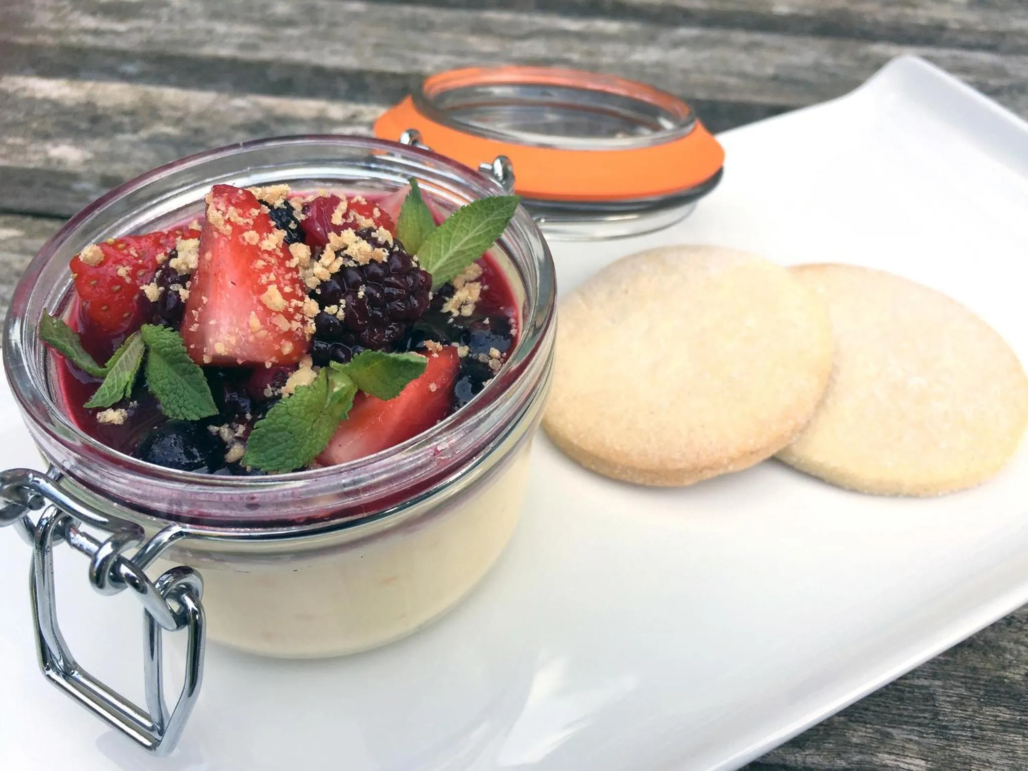 Food close-up in Castle Hotel