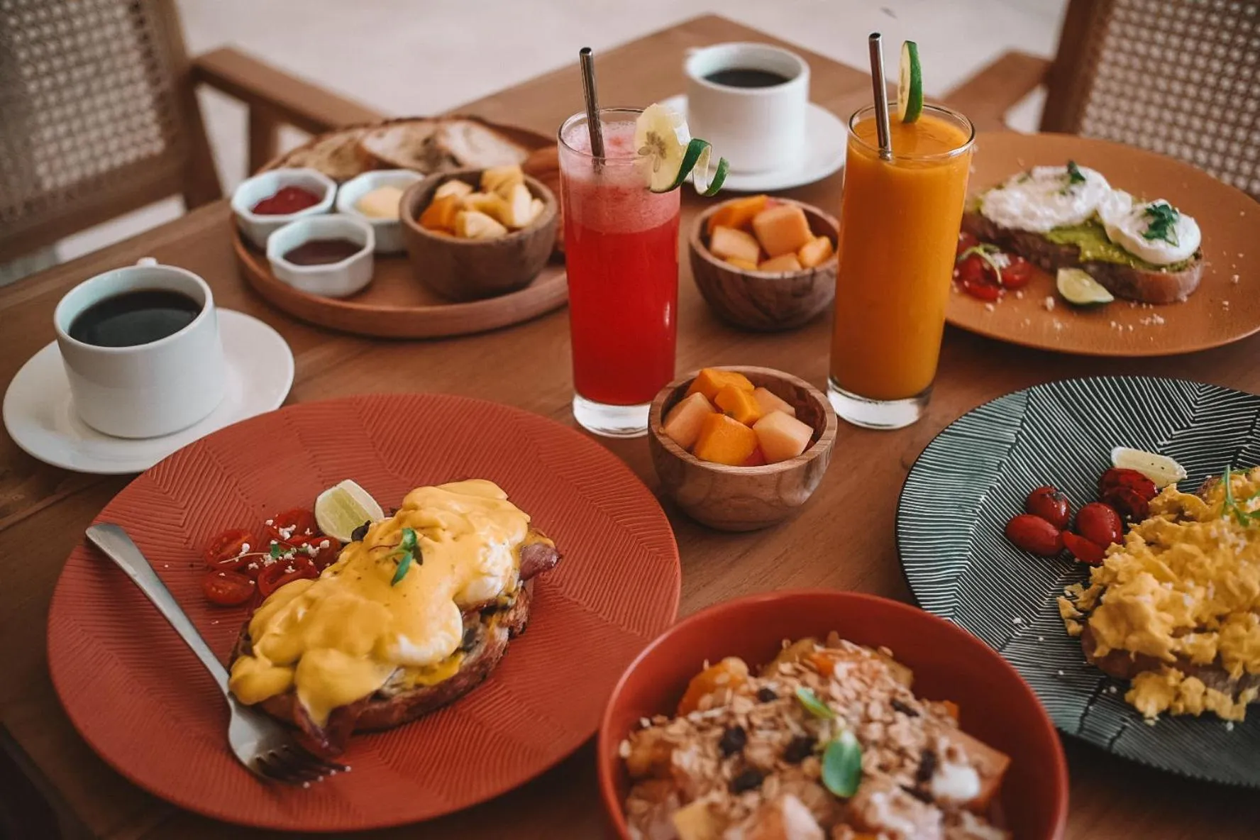 Breakfast in Reset Lombok Hotel