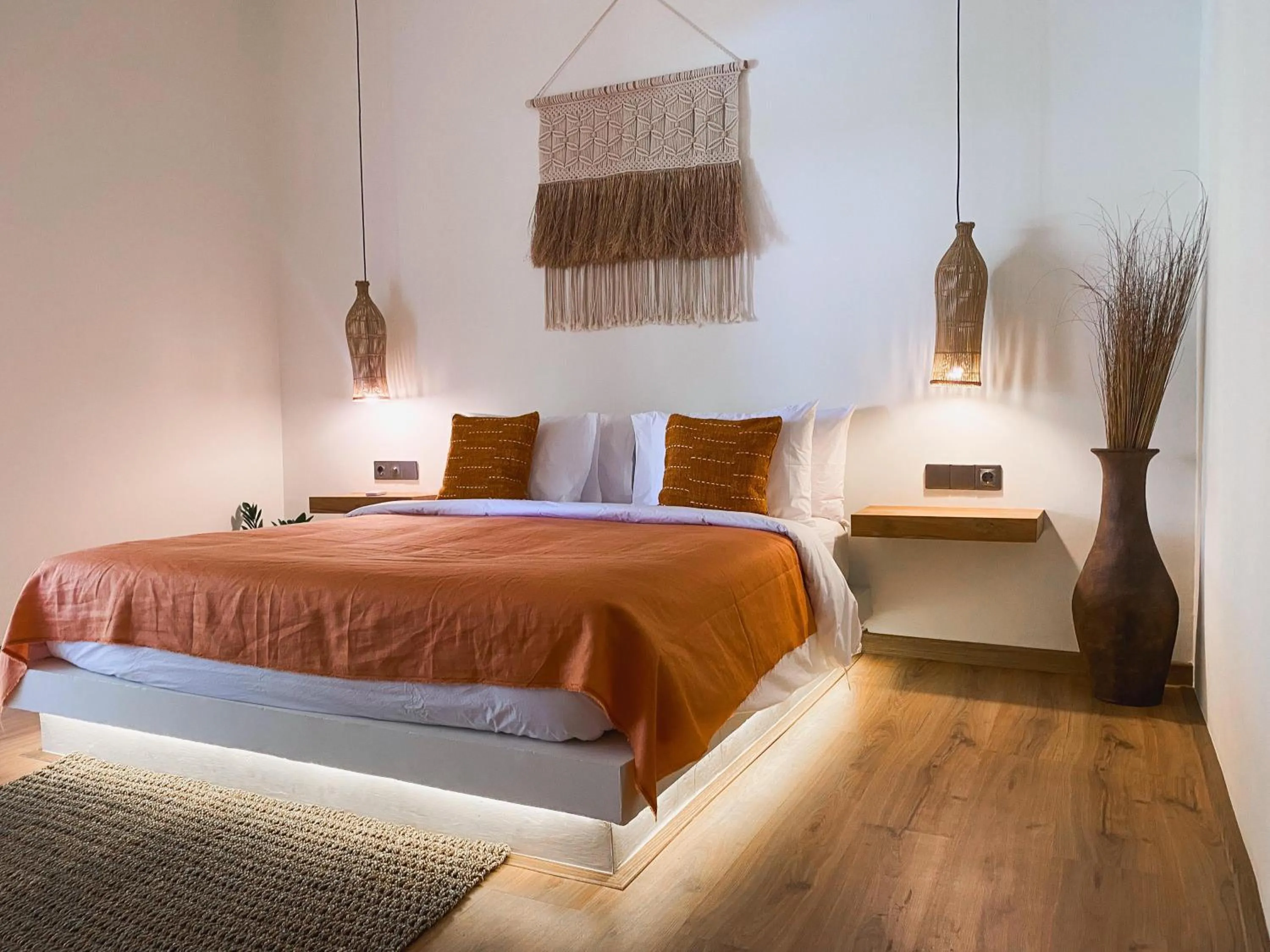 Bedroom, Bed in Reset Lombok Hotel