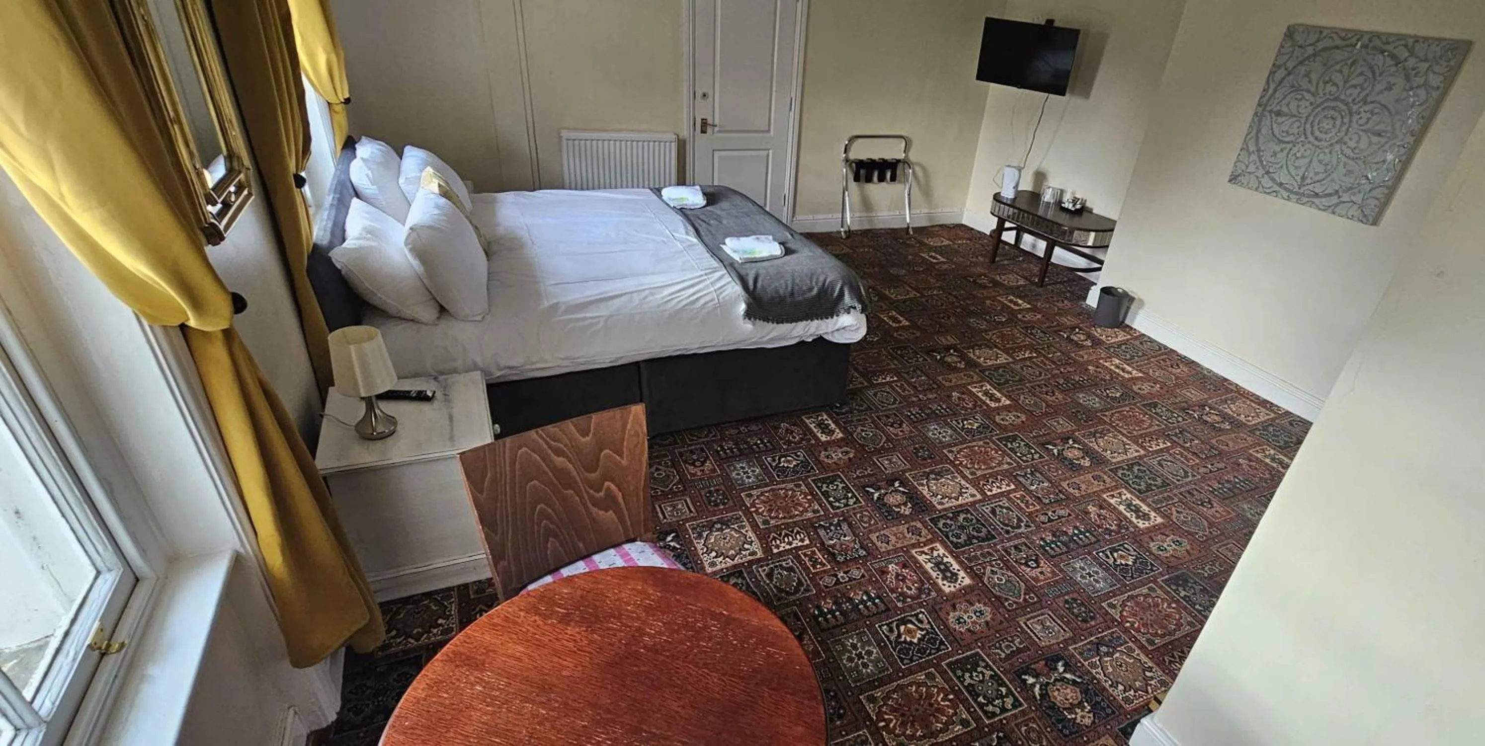 Bed in Plas Bellin Hall