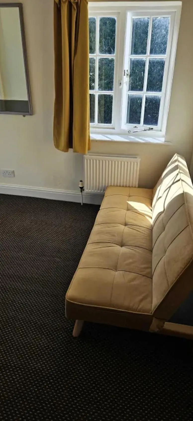 Seating area in Plas Bellin Hall