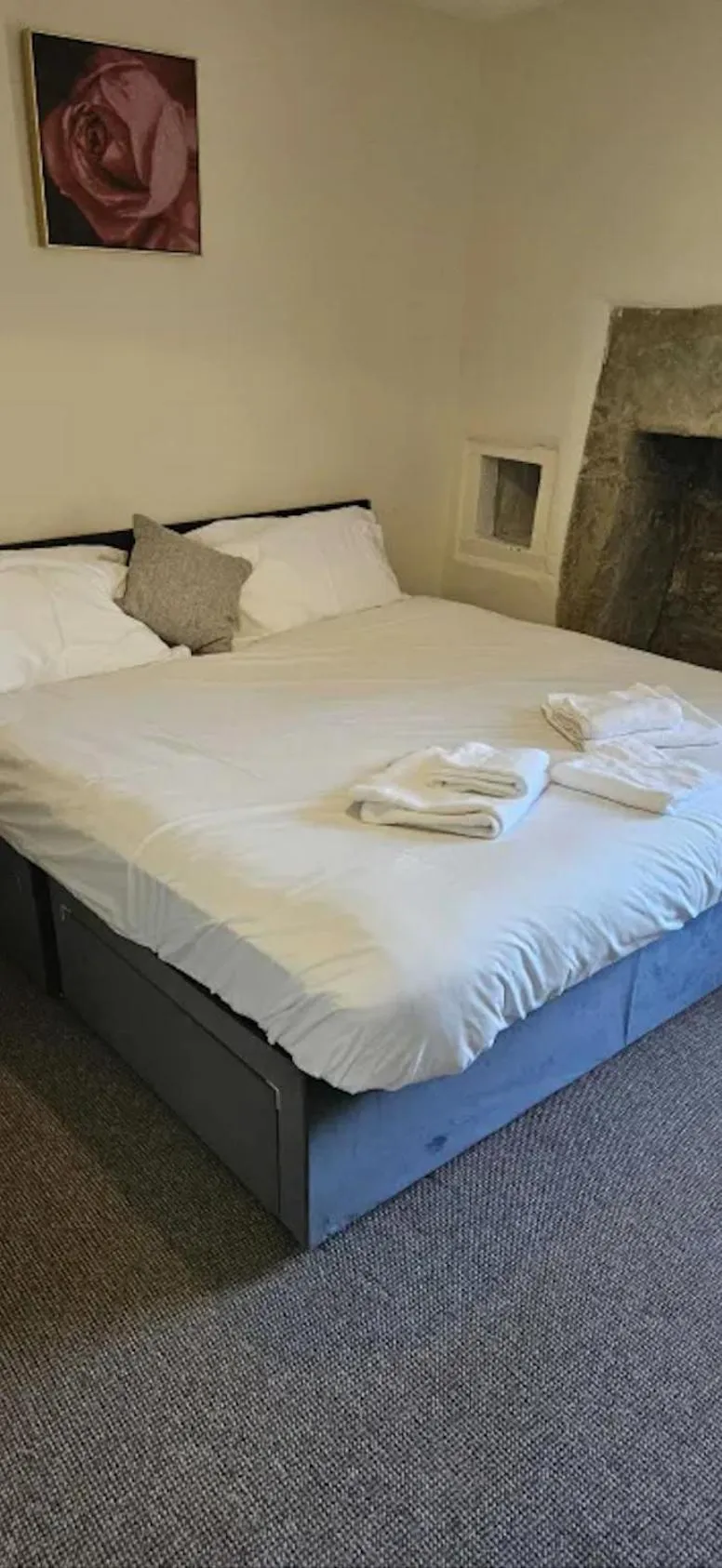 Bed in Plas Bellin Hall