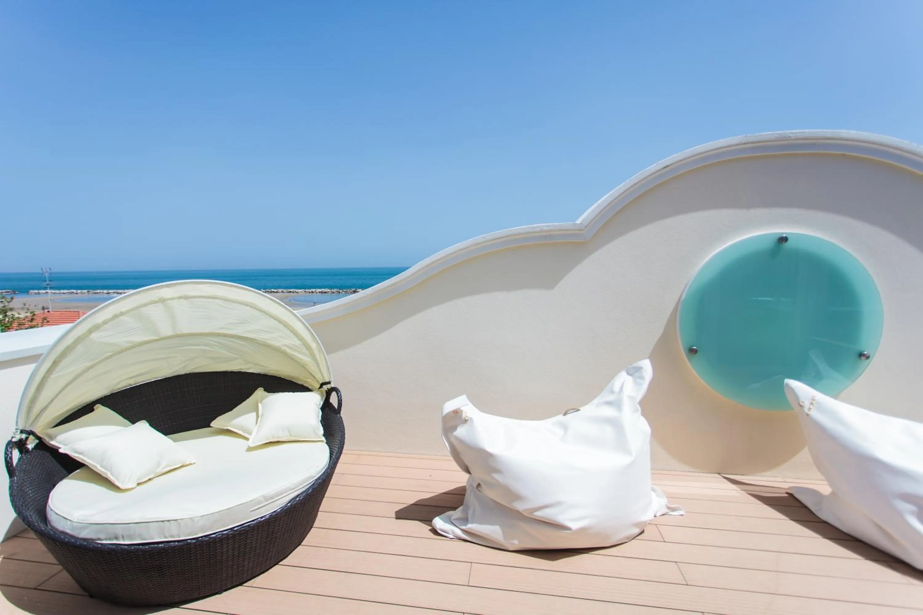 Balcony/Terrace in Princier Fine Resort & SPA