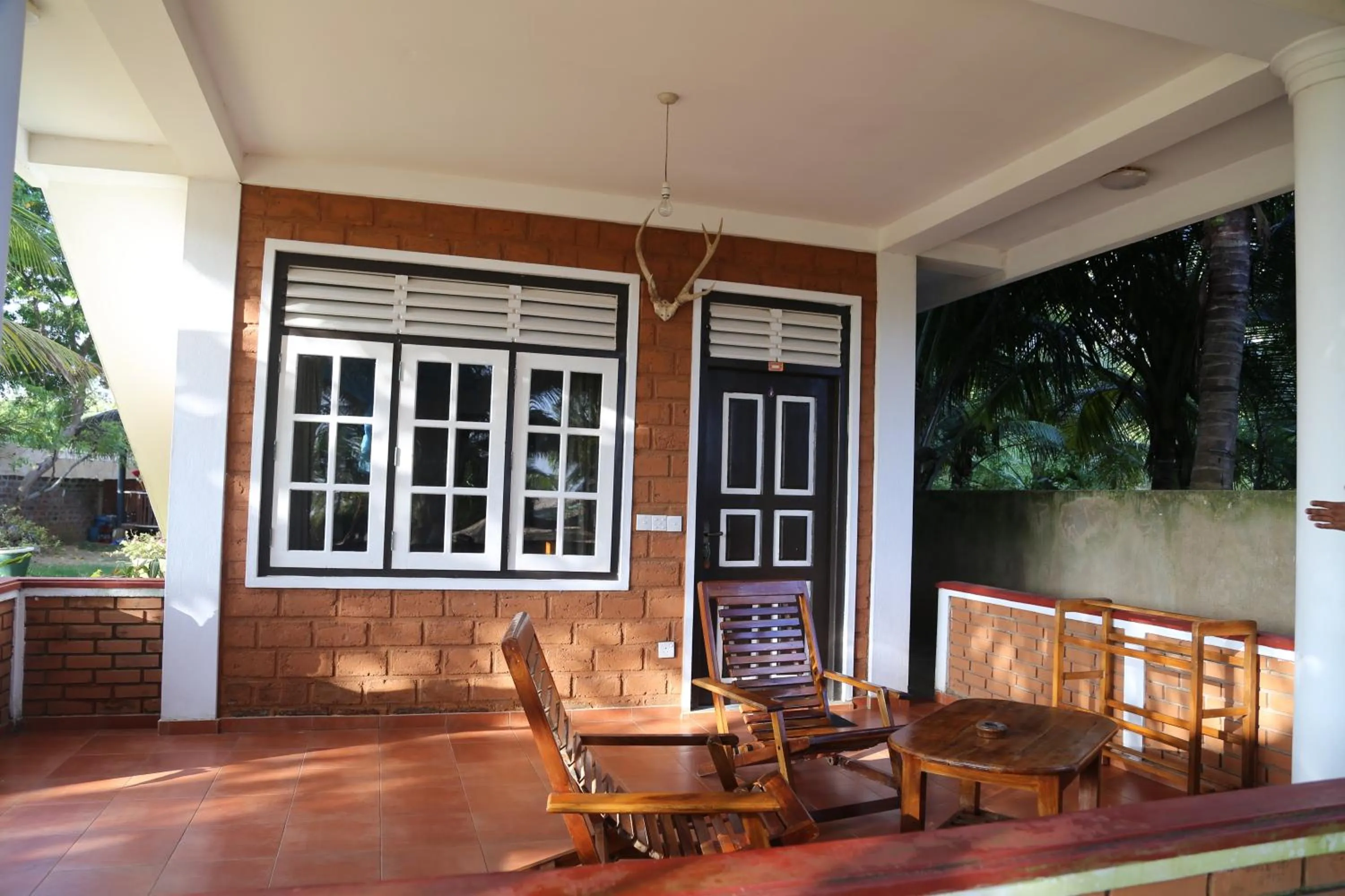 Balcony/Terrace in Lonely Beach Resort Tangalle