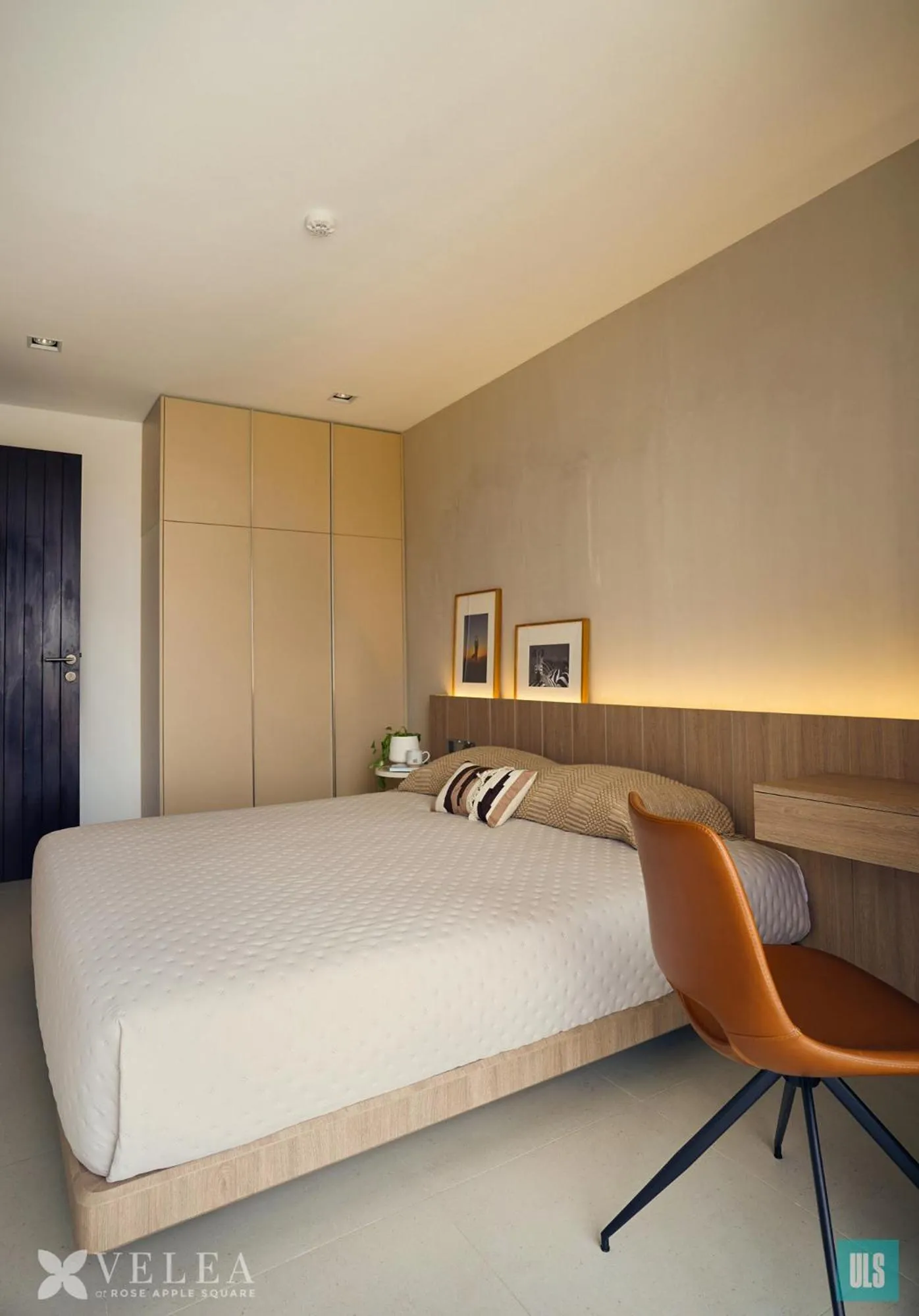 Bedroom, Bed in Velea@Rose Apple Square