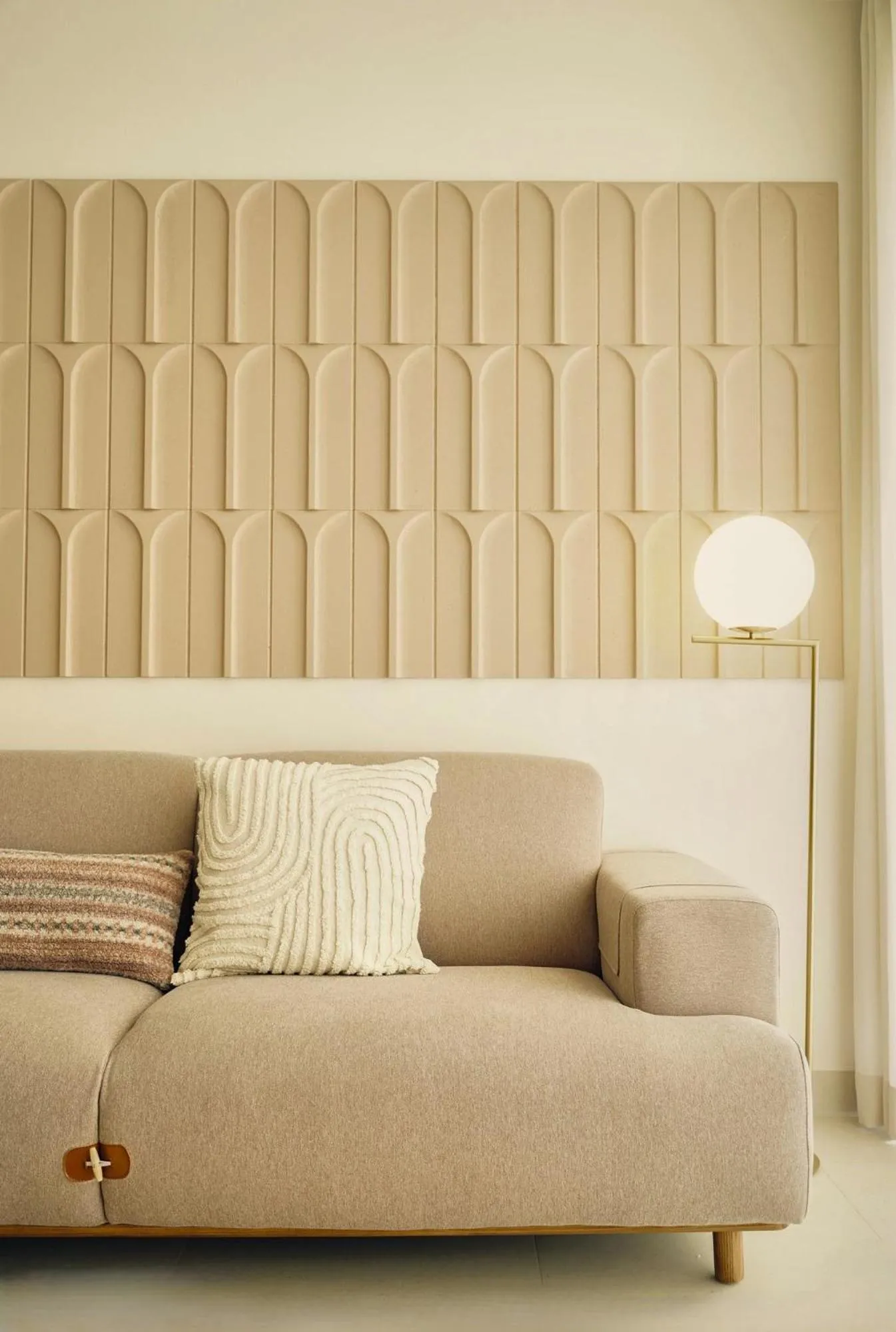 Living room in Velea at Rose Apple Square