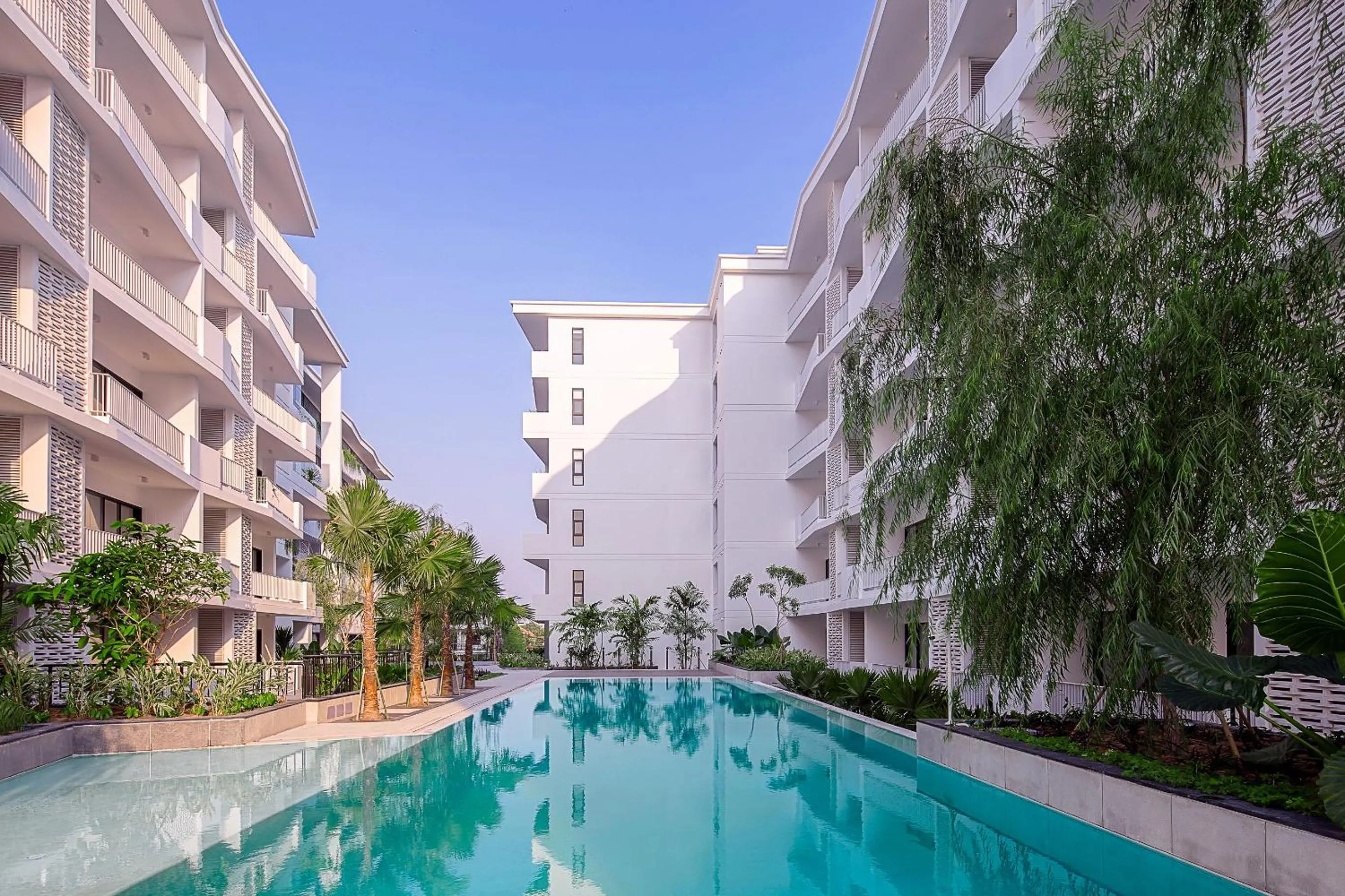 Swimming pool in Velea at Rose Apple Square